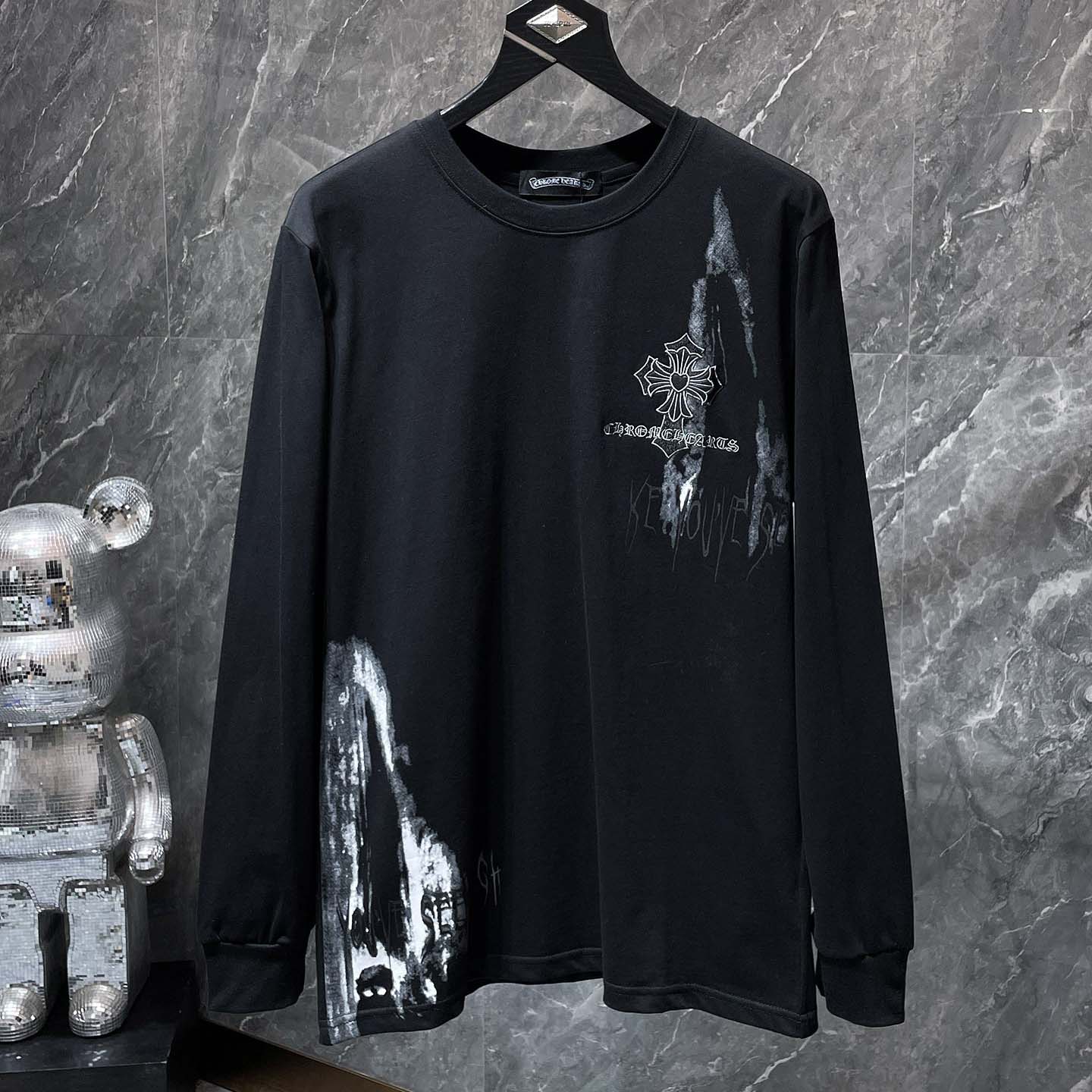 Chrome Hearts Long-sleeve T-shirt  - FashionPlug