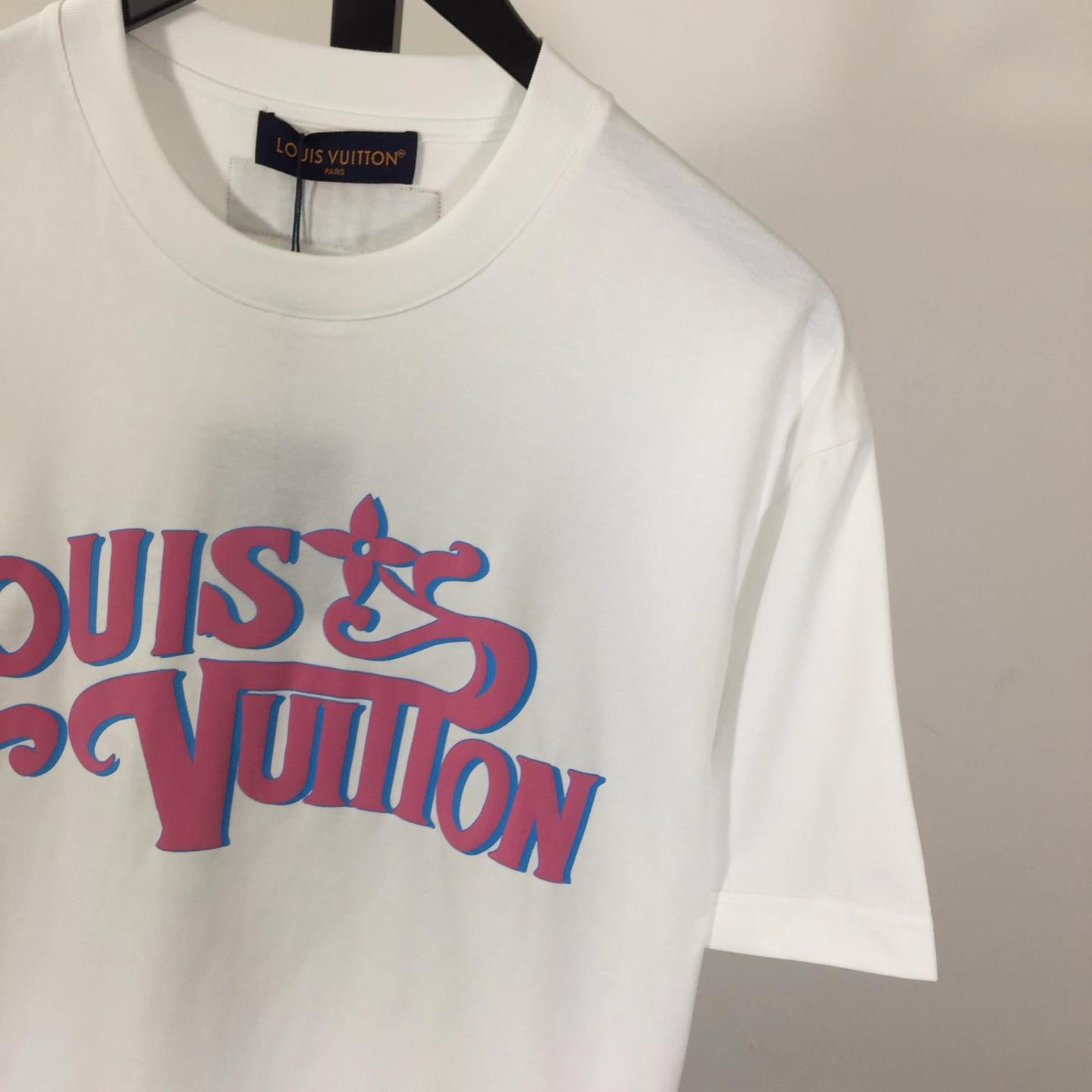 Louis Vuitton Graphic Short-sleeved Crewneck - FashionPlug