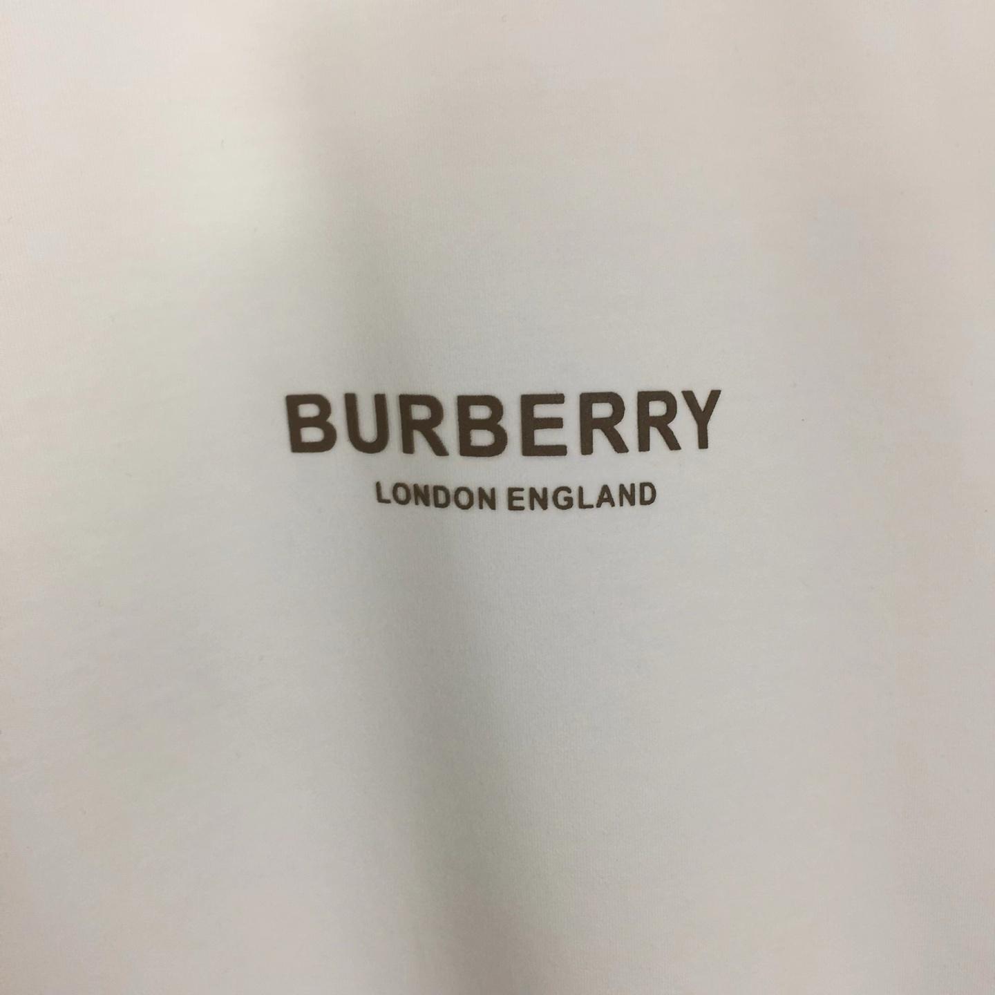 Burberry Logo Cotton T-shirt - FashionPlug