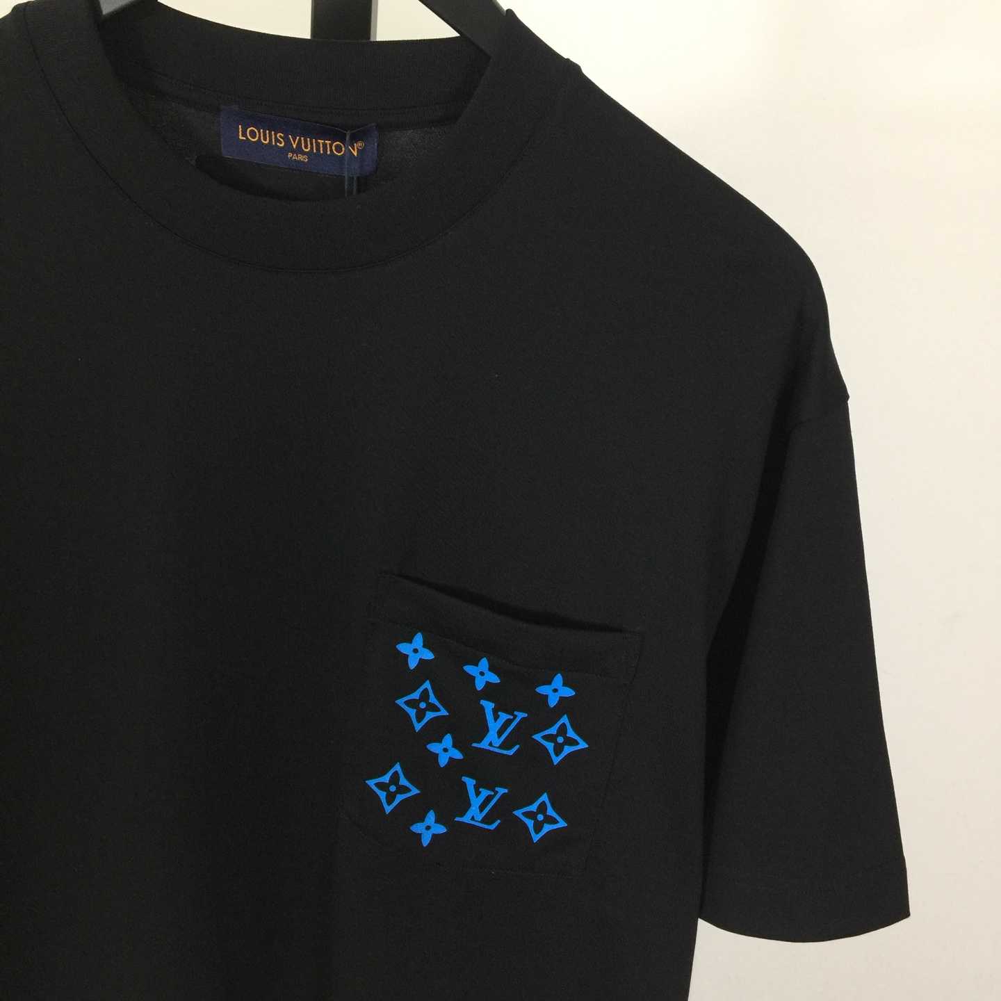 Louis Vuitton Printed Signature T-Shirt  - FashionPlug