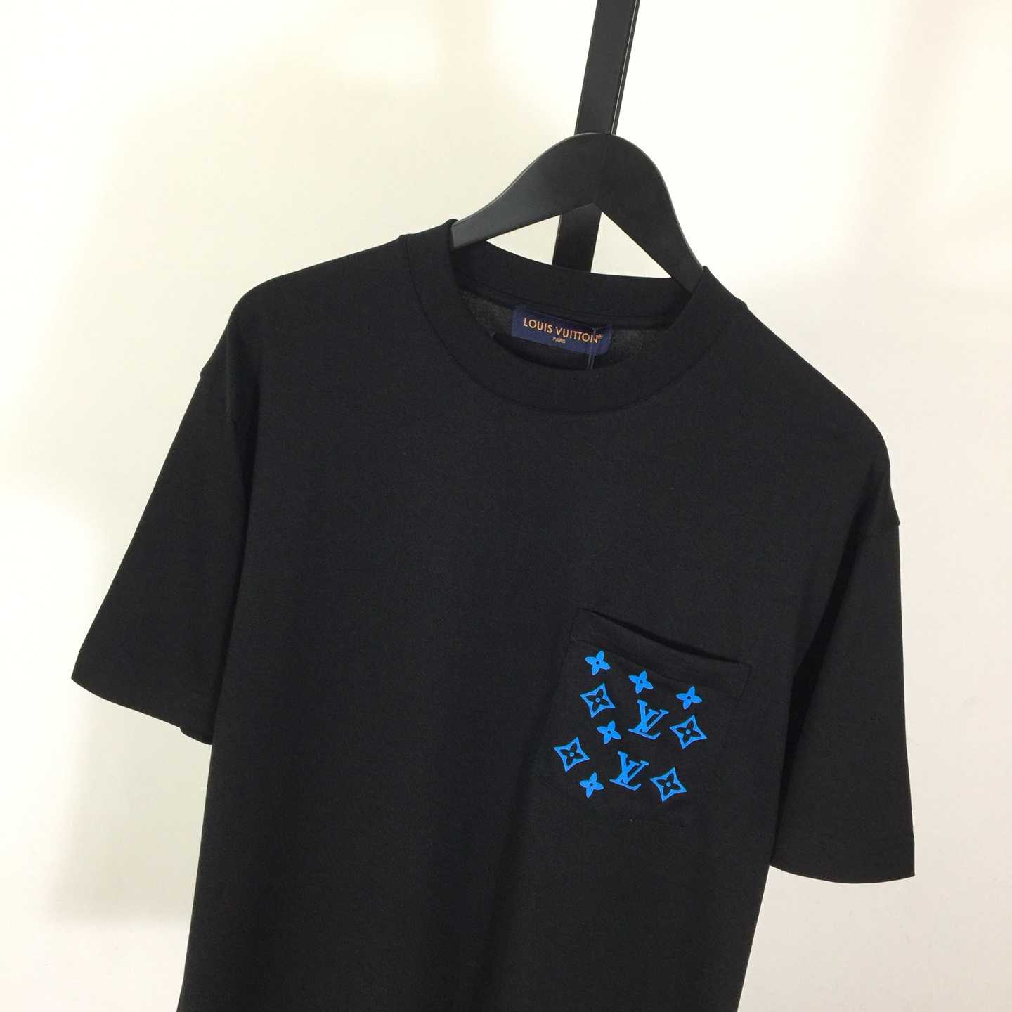 Louis Vuitton Printed Signature T-Shirt  - FashionPlug