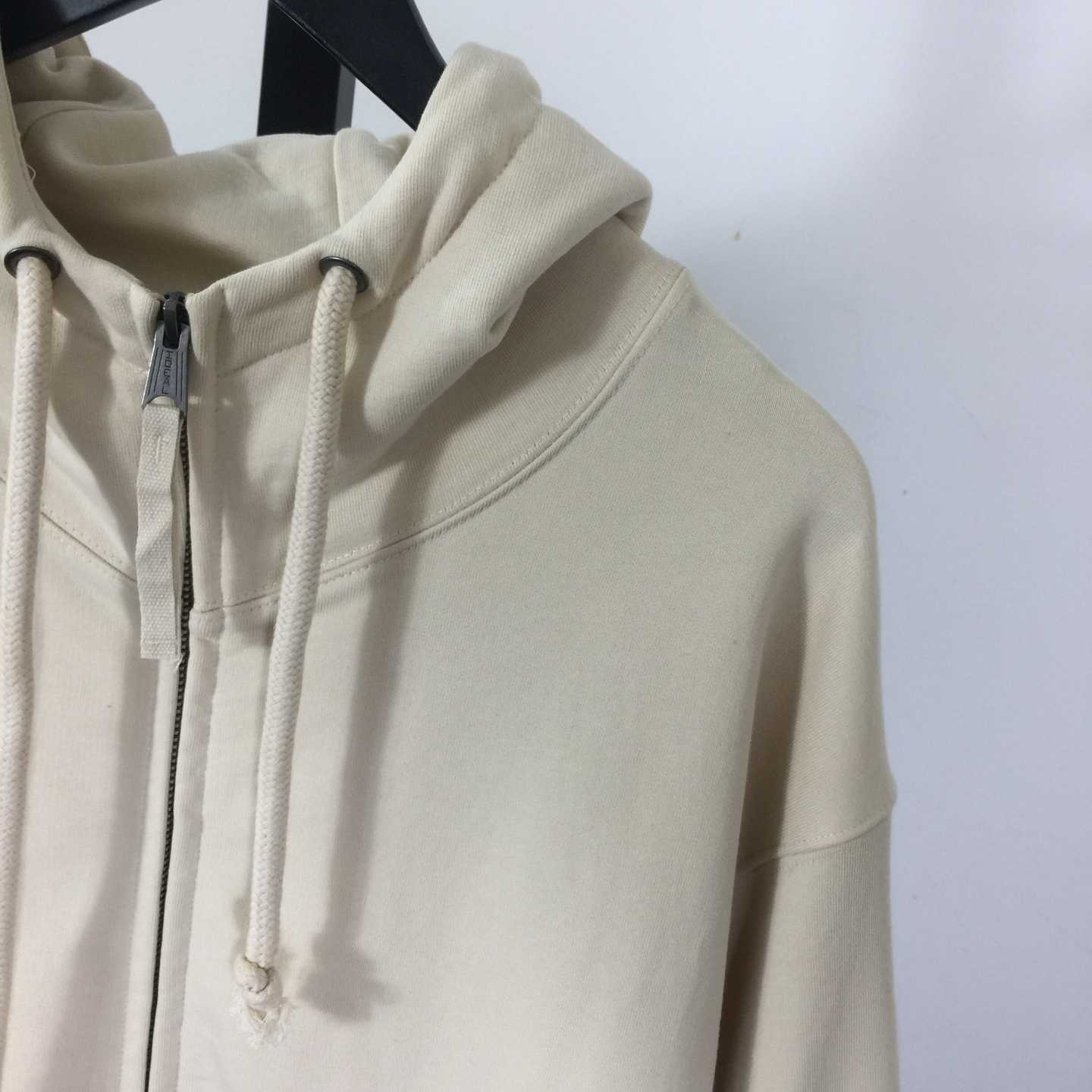 MM6 Maison Margiela Embroidered logo hoodie - FashionPlug