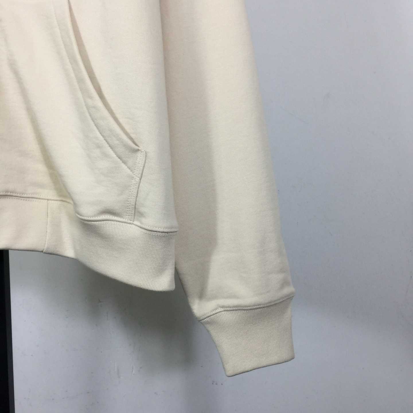 MM6 Maison Margiela Embroidered logo hoodie - FashionPlug