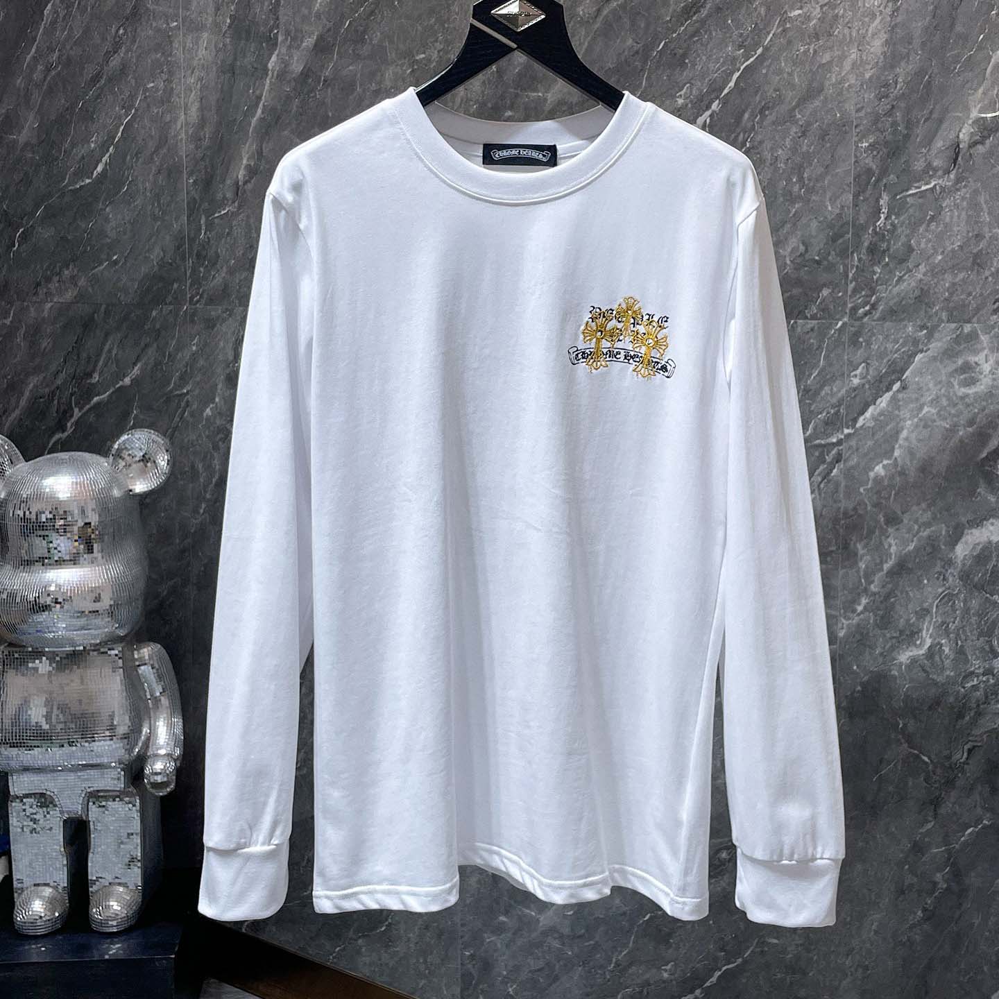 Chrome Hearts Long-sleeve T-shirt  - FashionPlug