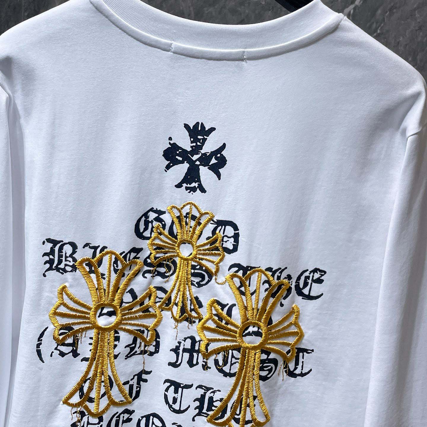 Chrome Hearts Long-sleeve T-shirt  - FashionPlug