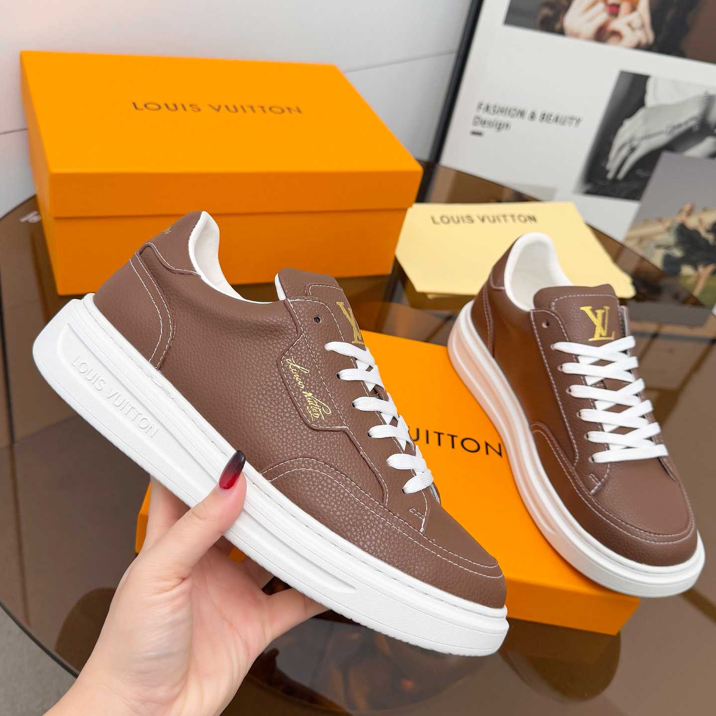 Louis Vuitton Beverly Hills Sneaker 1AJ869 - FashionPlug