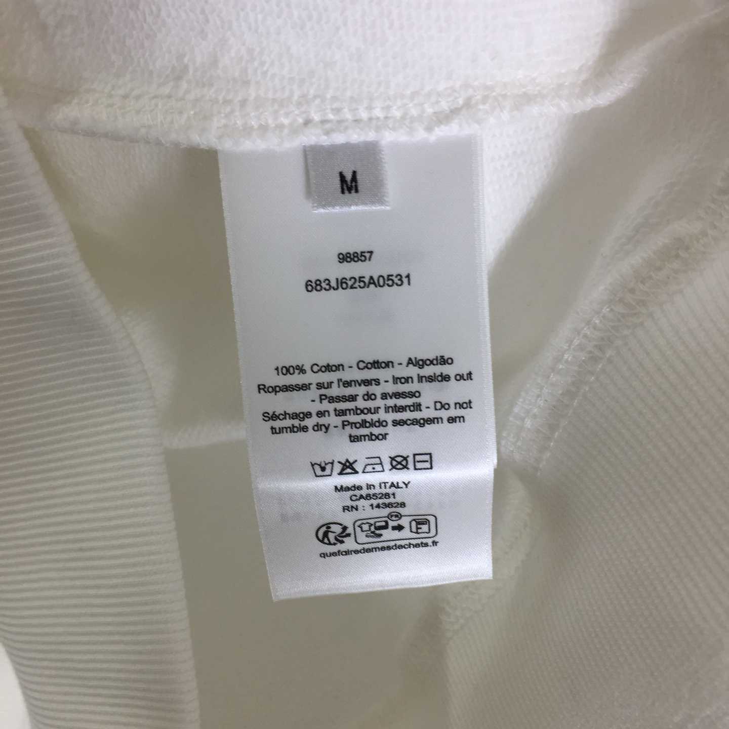 Dior Sweatshirt with Dior Clover Embroidery - FashionPlug