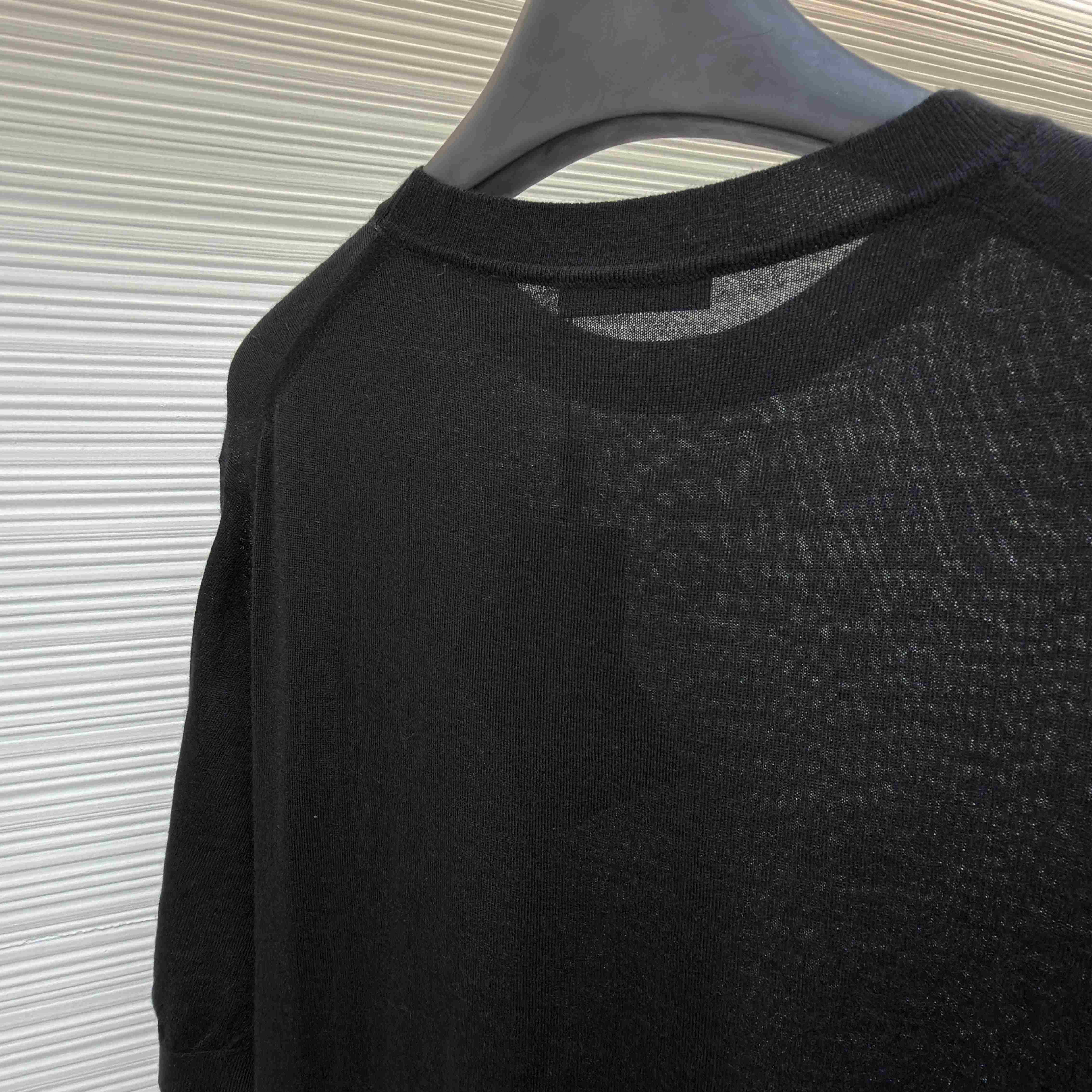 Prada Superfine Wool Crew-neck Sweater - FashionPlug