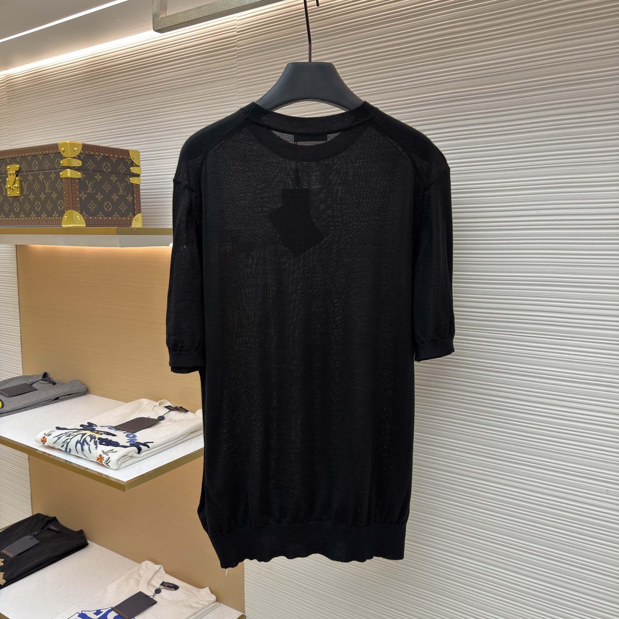 Prada Superfine Wool Crew-neck Sweater - FashionPlug