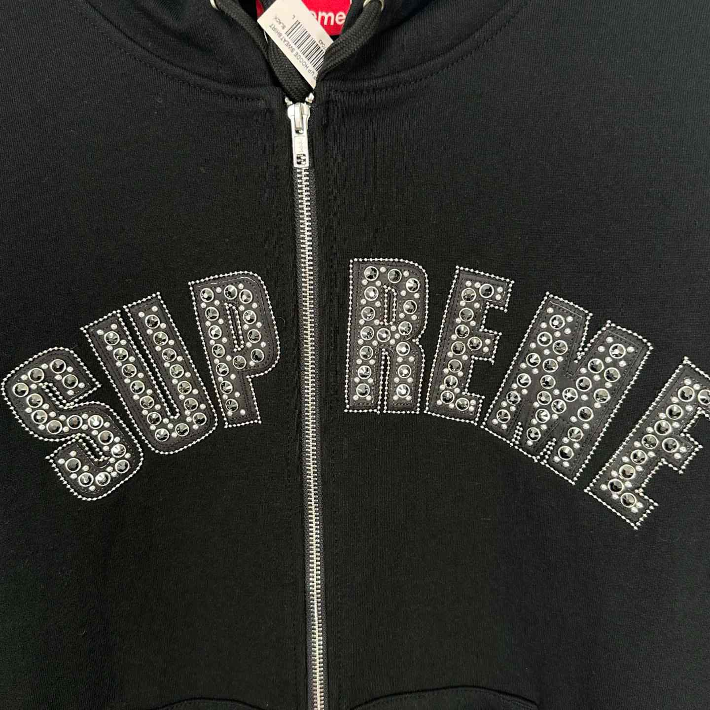 Supreme x B.B. Simon Zip Up Hooded Sweatshirt 'Black' - FashionPlug