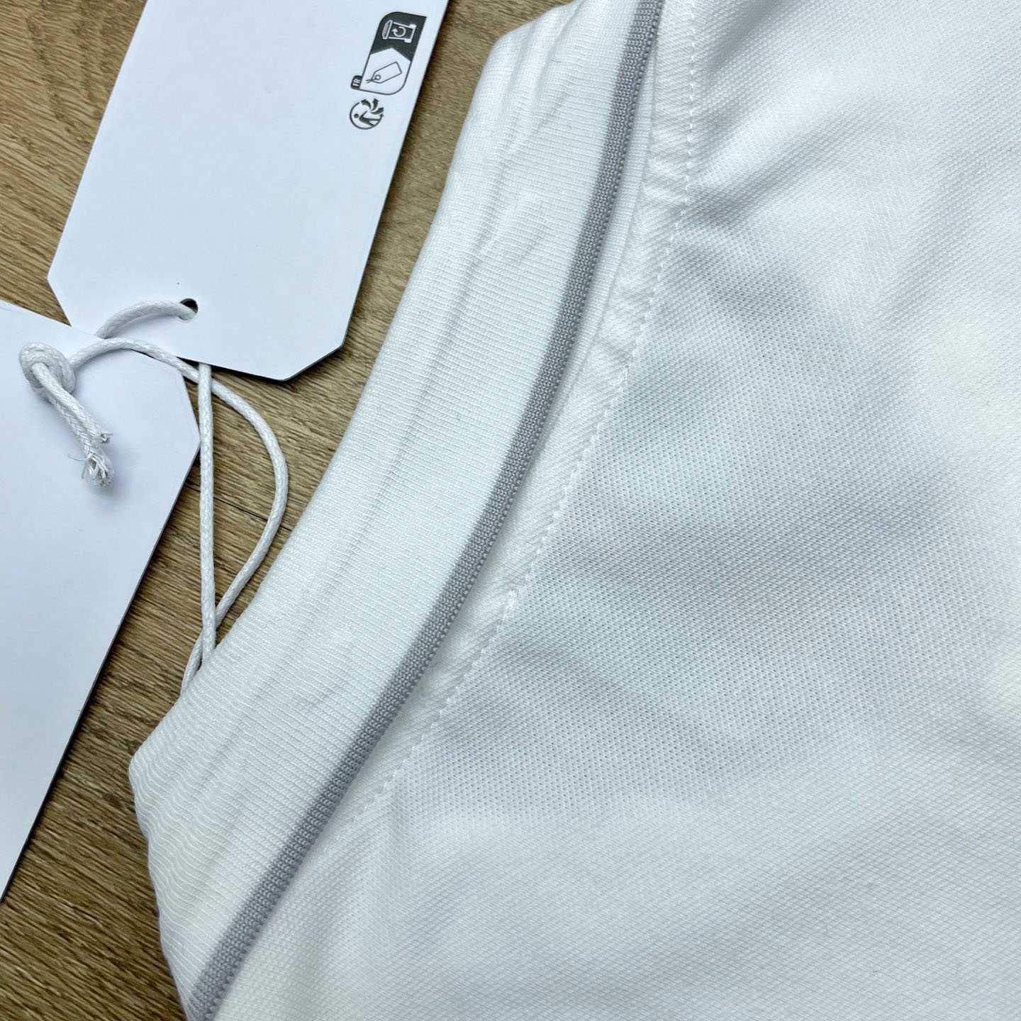 Casablanca Laurel Pique Short Sleeve Polo Shirt C1138 - FashionPlug