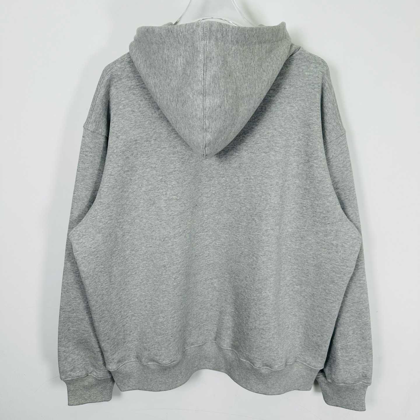 Supreme x B.B. Simon Zip Up Hooded Sweatshirt 'Heather Grey' - FashionPlug