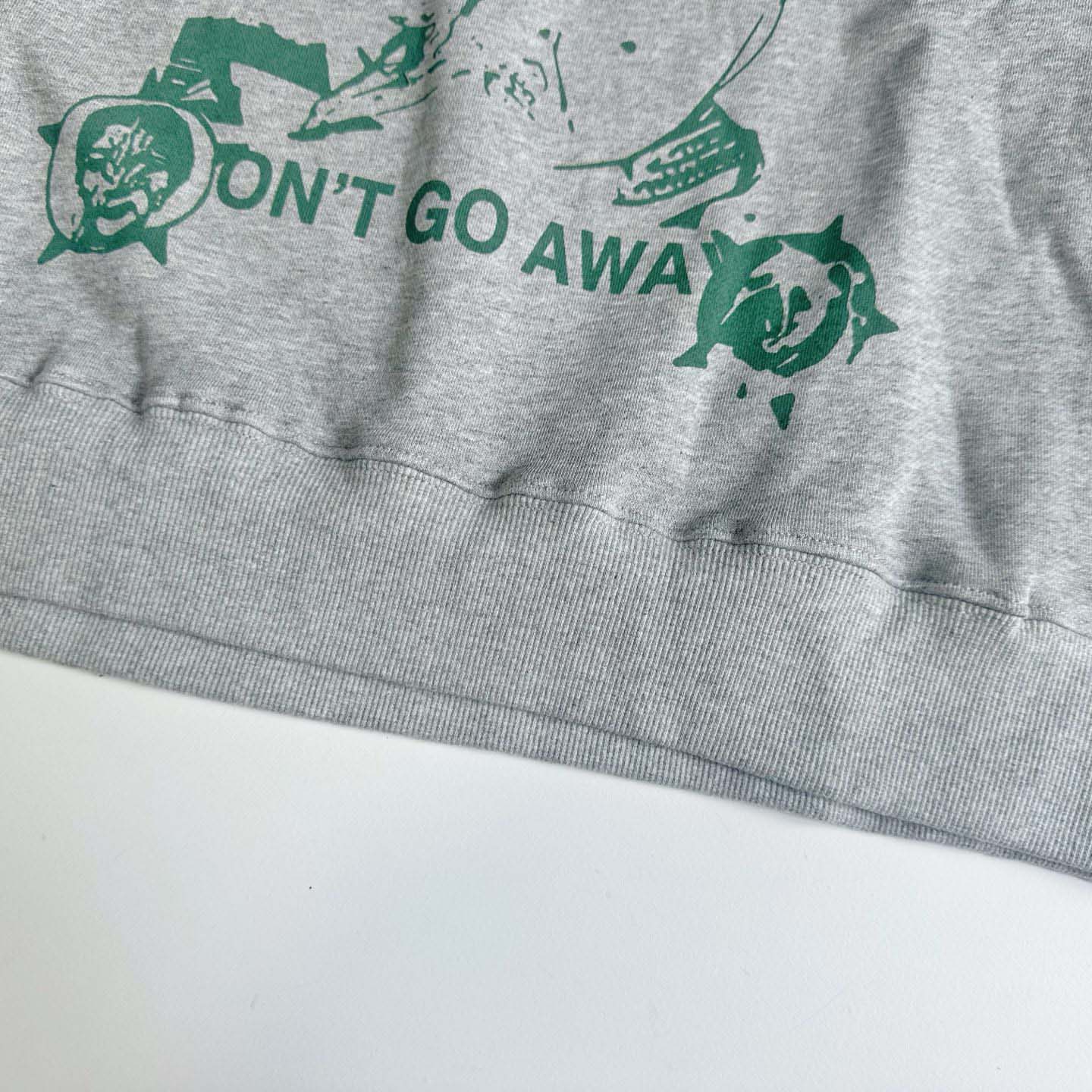 Enfants Riches Déprimés  The Dream That Won't Go Away Raglan Sweatshirt 'Heather Grey' - FashionPlug