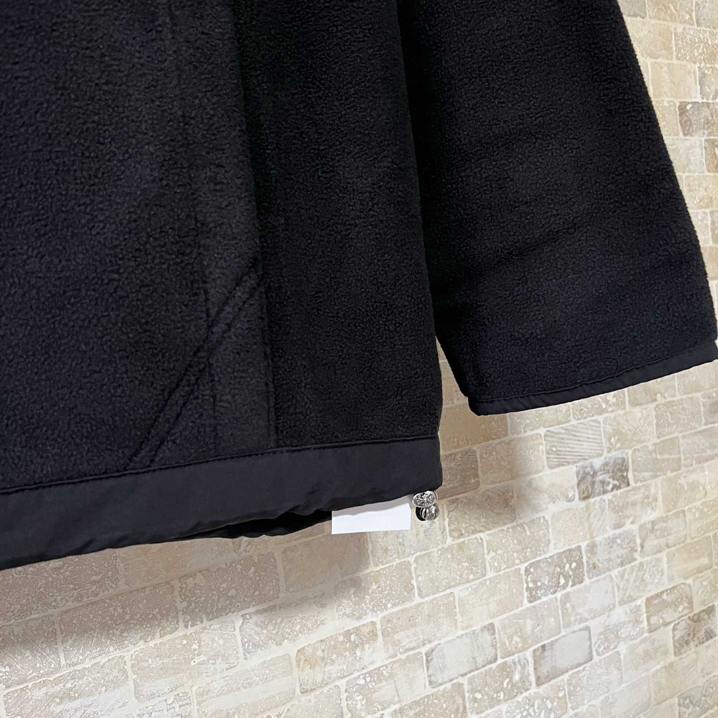 Chrome Hearts Horseshoe Embroidered Silver Button Polar Fleece Hoodie - FashionPlug