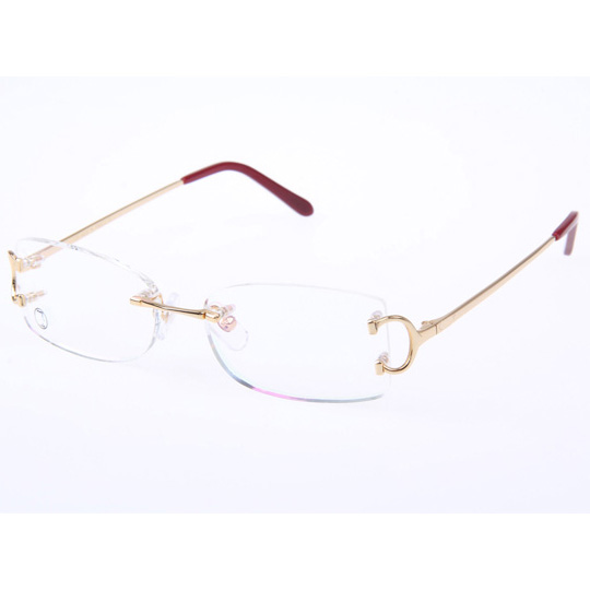 Cartier CT 4193826 Eyeglasses In Gold - FashionPlug