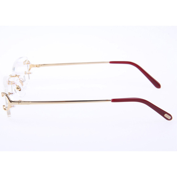 Cartier CT 4193826 Eyeglasses In Gold - FashionPlug