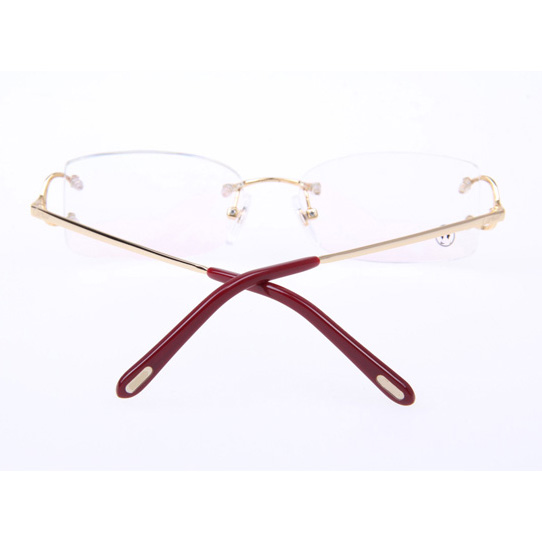 Cartier CT 4193826 Eyeglasses In Gold - FashionPlug