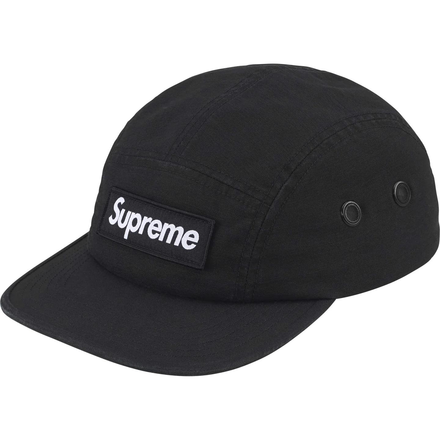 Supreme Military Camp Cap 'Black' - FashionPlug