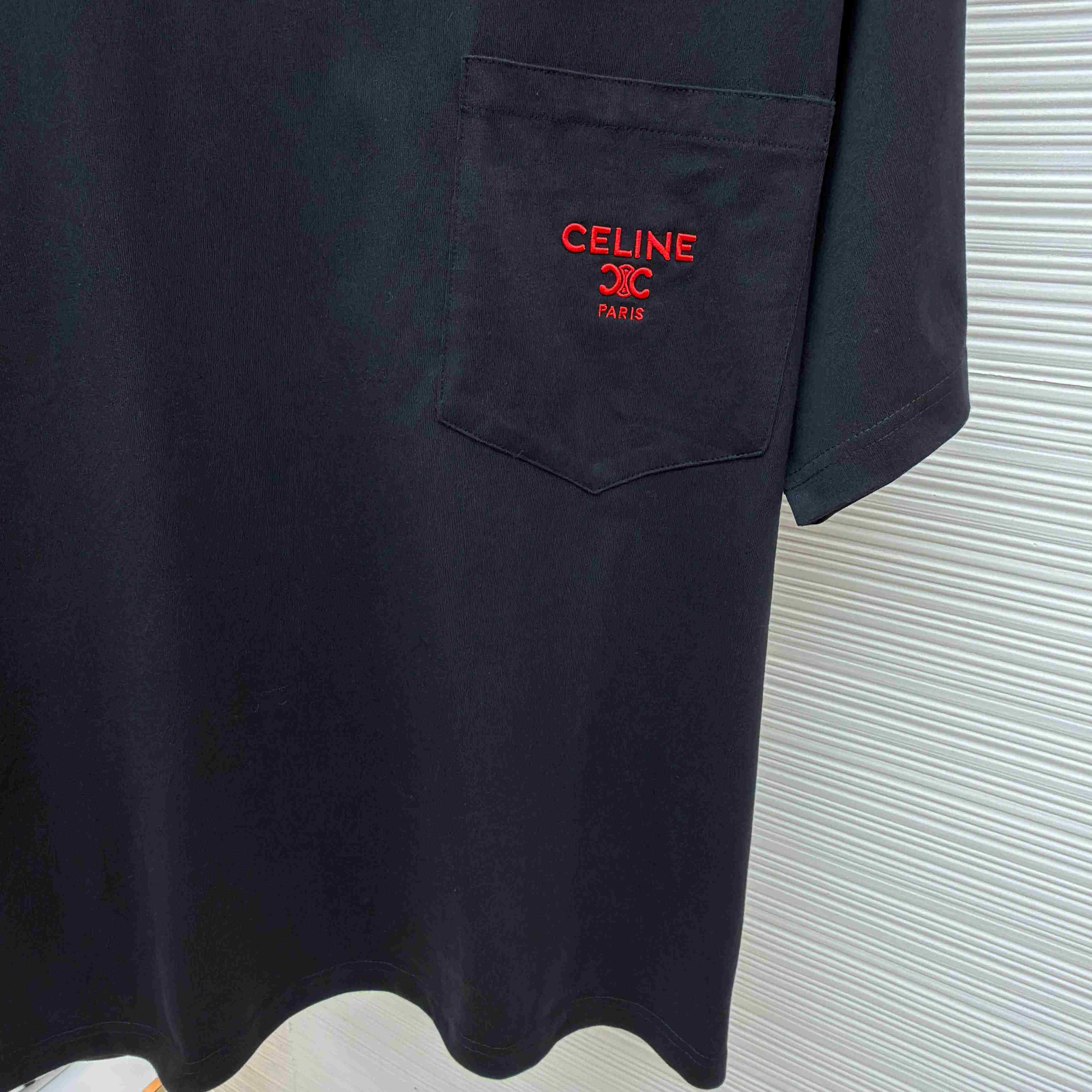 Celine T-SHIRT IN Cotton Jersey - FashionPlug