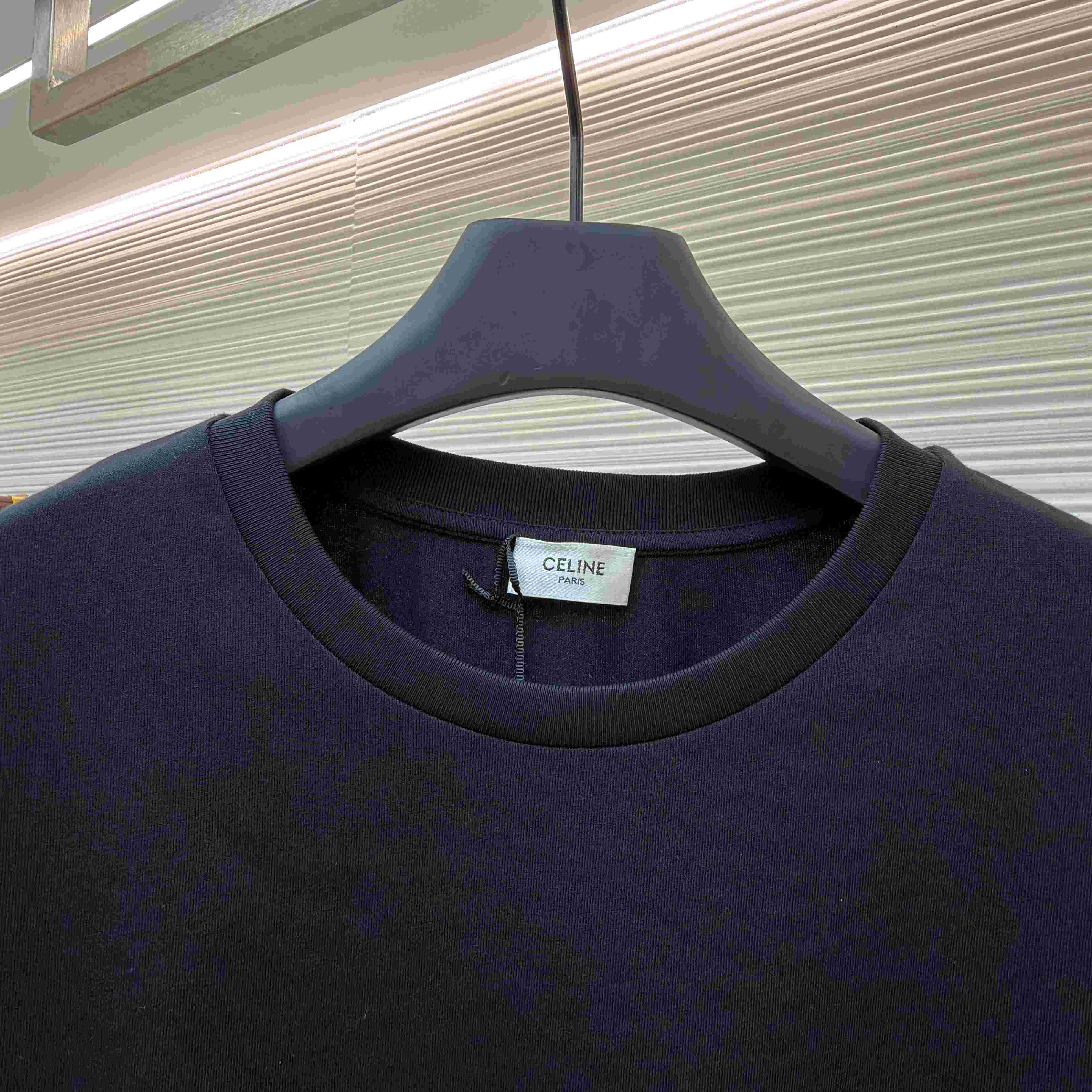 Celine T-SHIRT IN Cotton Jersey - FashionPlug