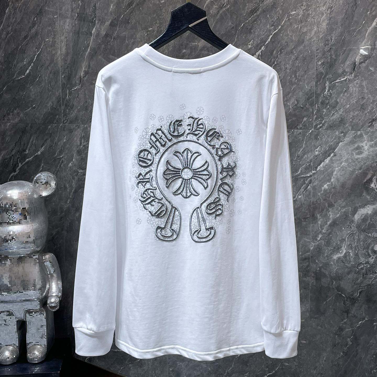 Chrome Hearts Long-sleeve T-shirt  - FashionPlug