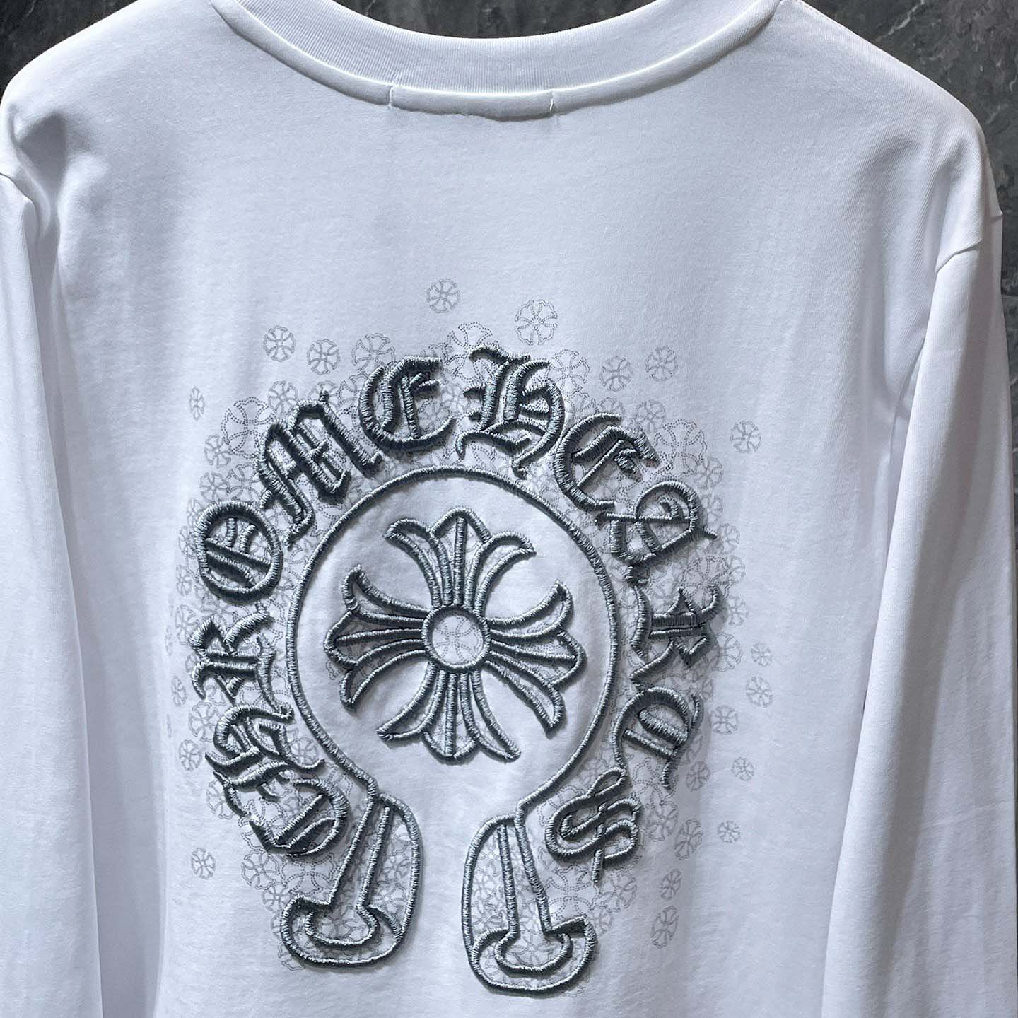 Chrome Hearts Long-sleeve T-shirt  - FashionPlug