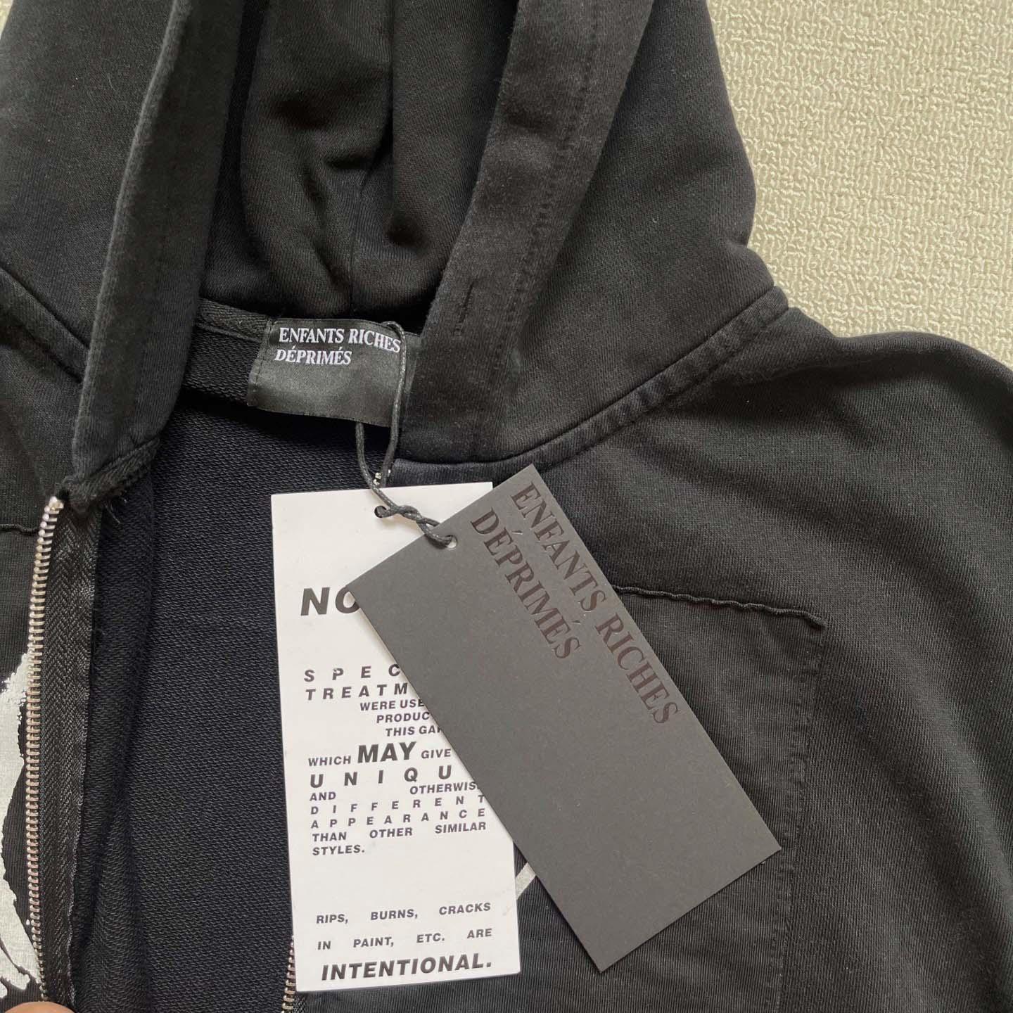 Enfants Riches Déprimés  Asphyxiation Assemblage Zip Hoodie - FashionPlug