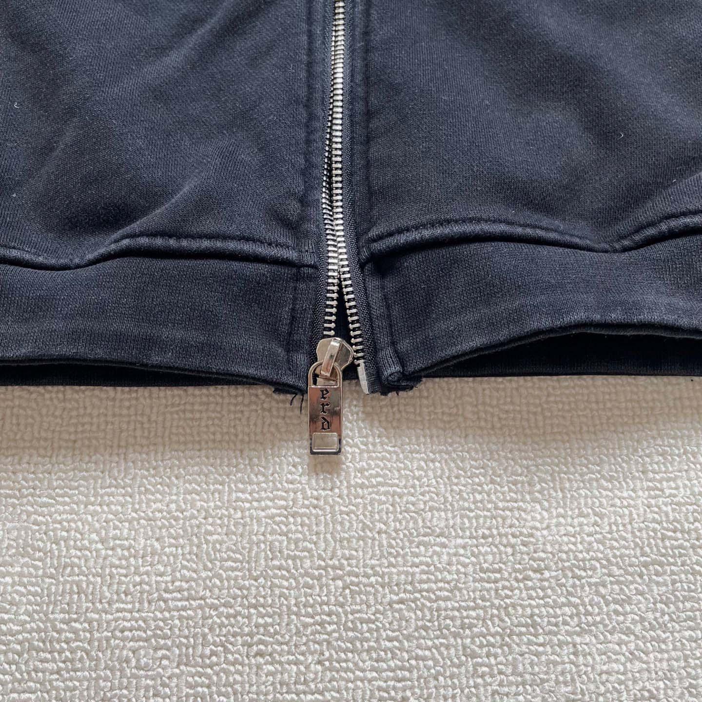 Enfants Riches Déprimés  Asphyxiation Assemblage Zip Hoodie - FashionPlug