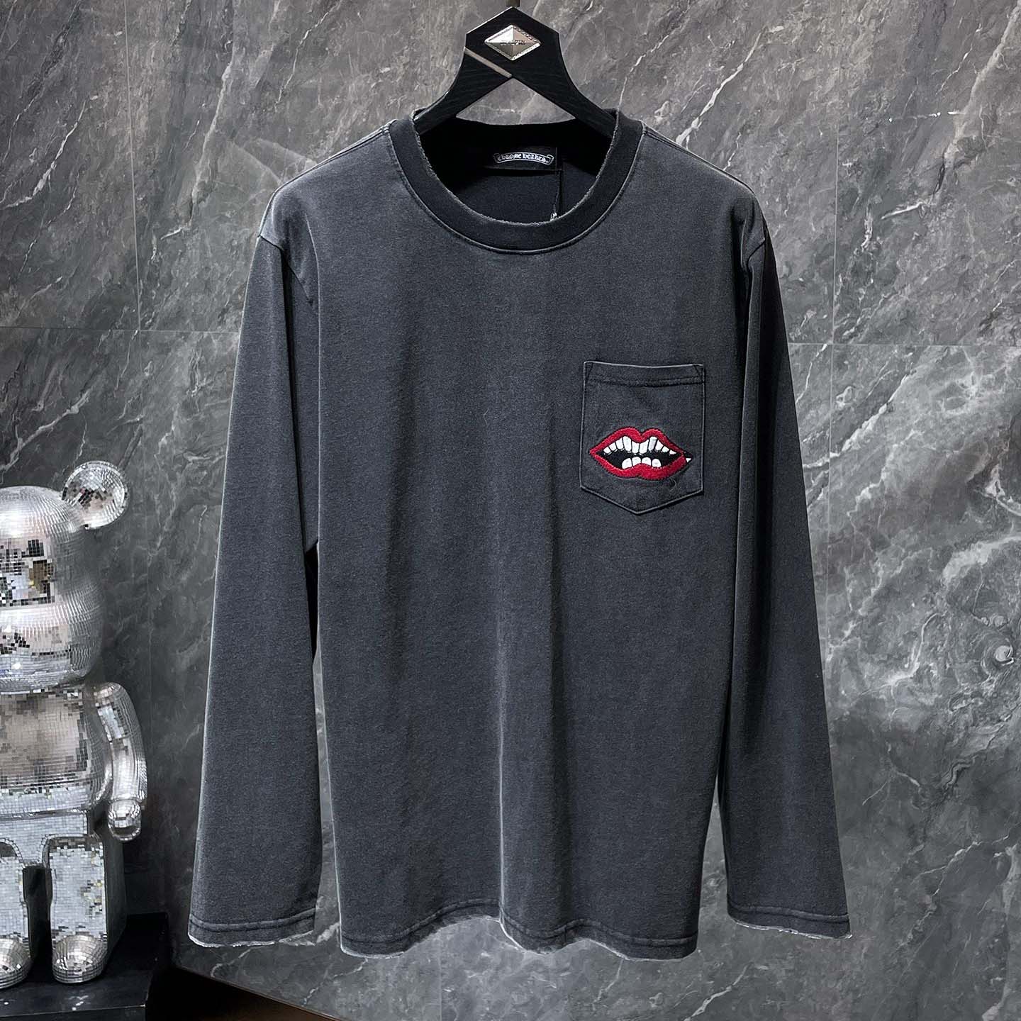 Chrome Hearts Long-sleeve T-shirt  - FashionPlug