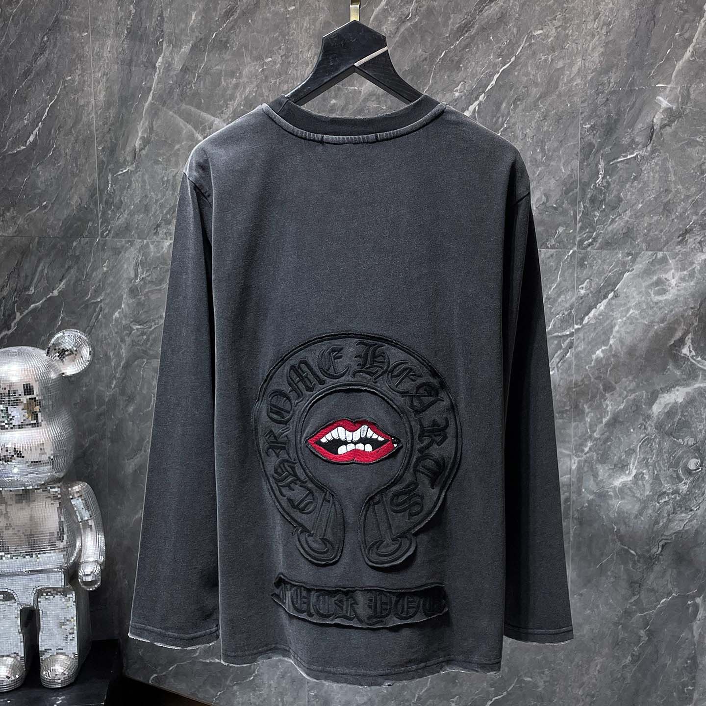Chrome Hearts Long-sleeve T-shirt  - FashionPlug