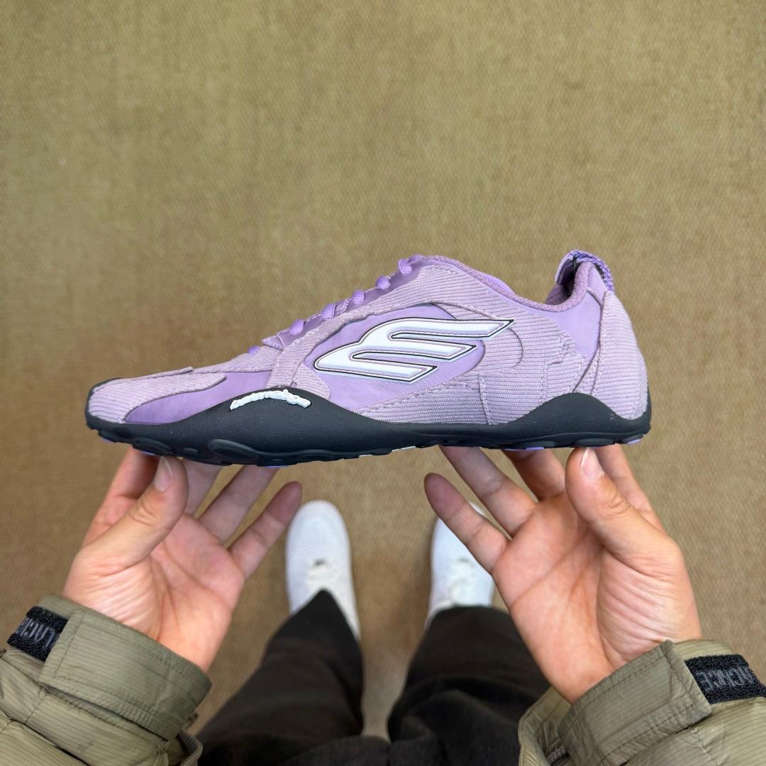 Balenciaga MONDAY ULTRA SNEAKER IN LILAC/WHITE/BLACK - FashionPlug