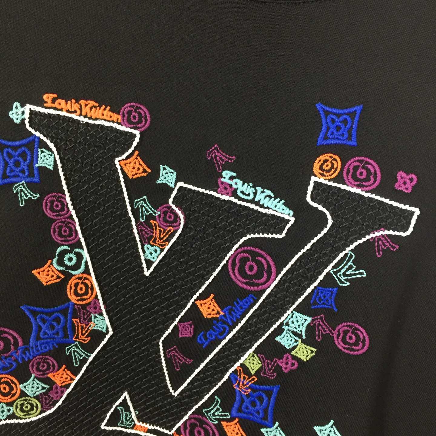 Louis Vuitton Embroidered T-Shirt - FashionPlug