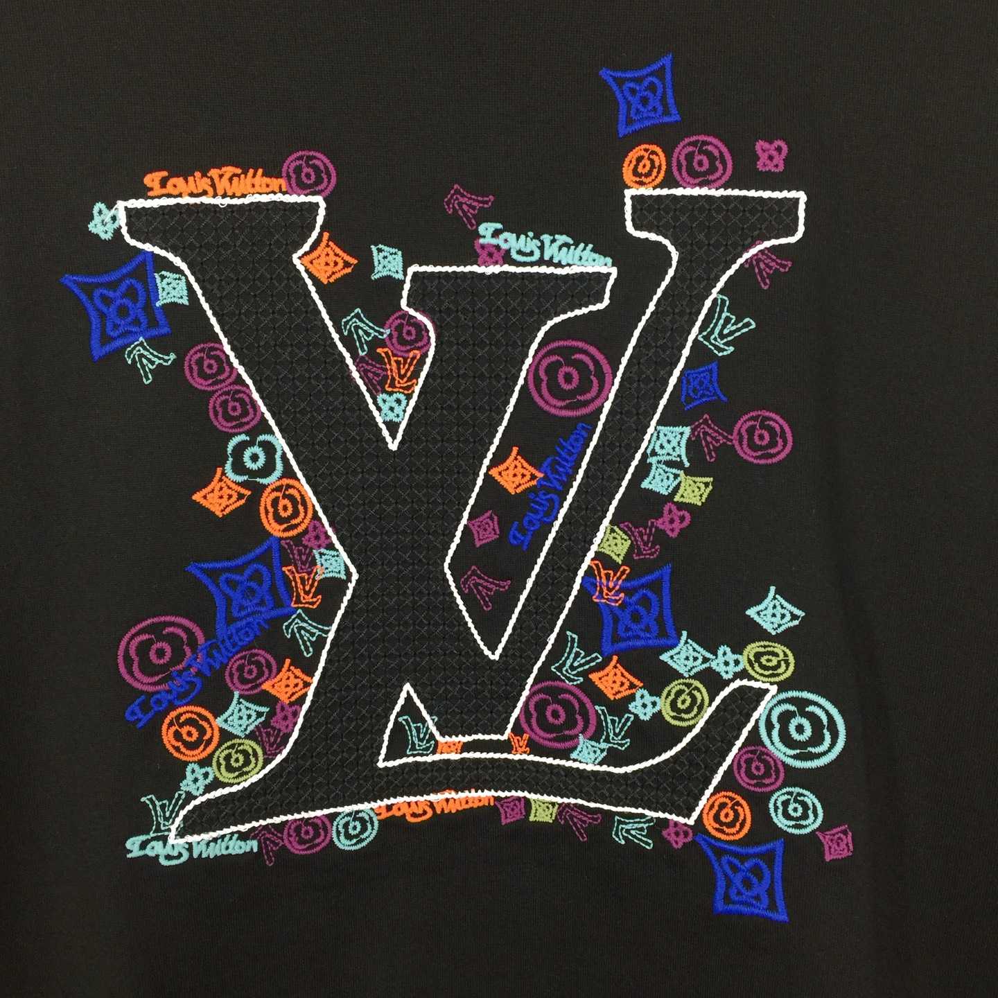 Louis Vuitton Embroidered T-Shirt - FashionPlug