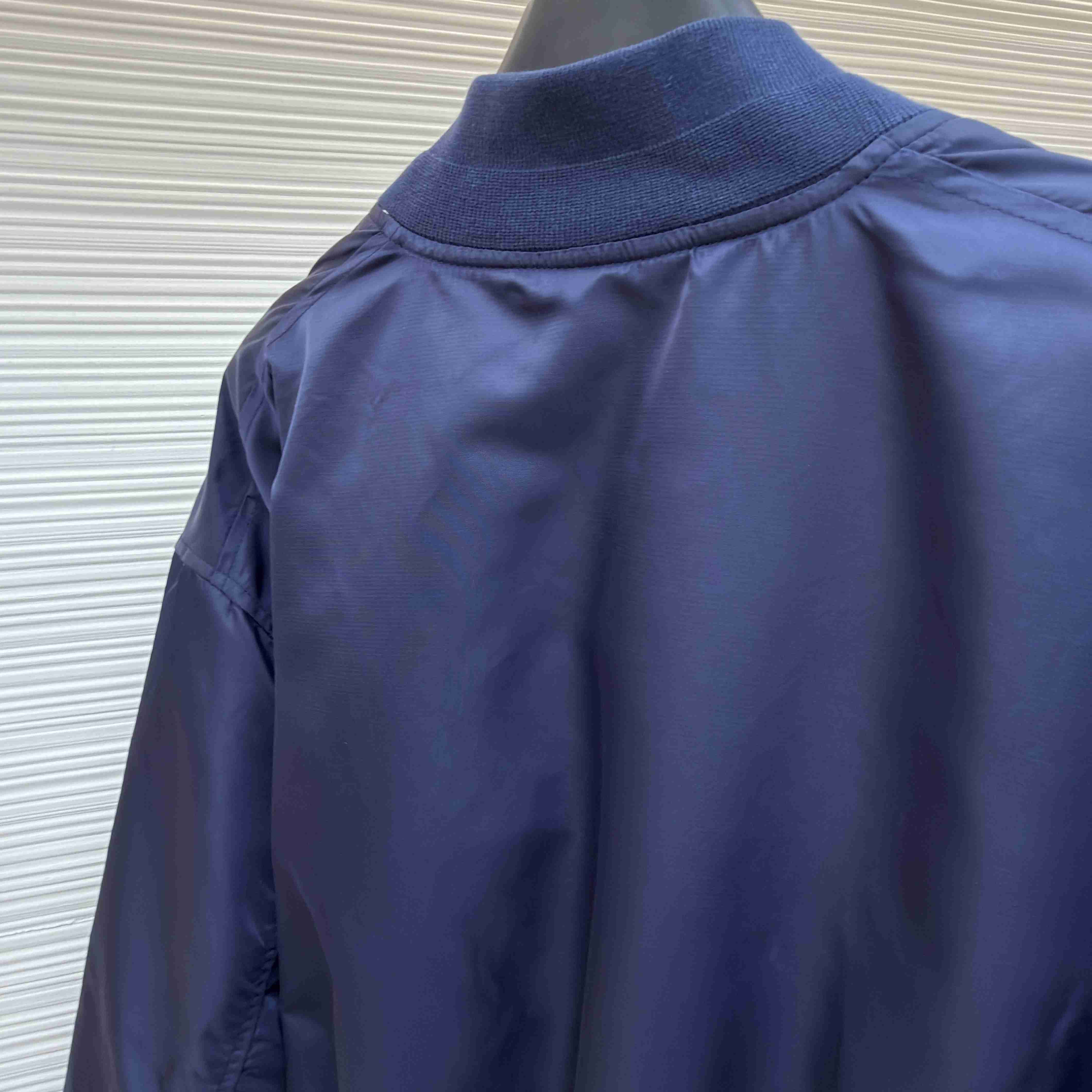 Prada Nylon Twill Bomber Jacket - FashionPlug