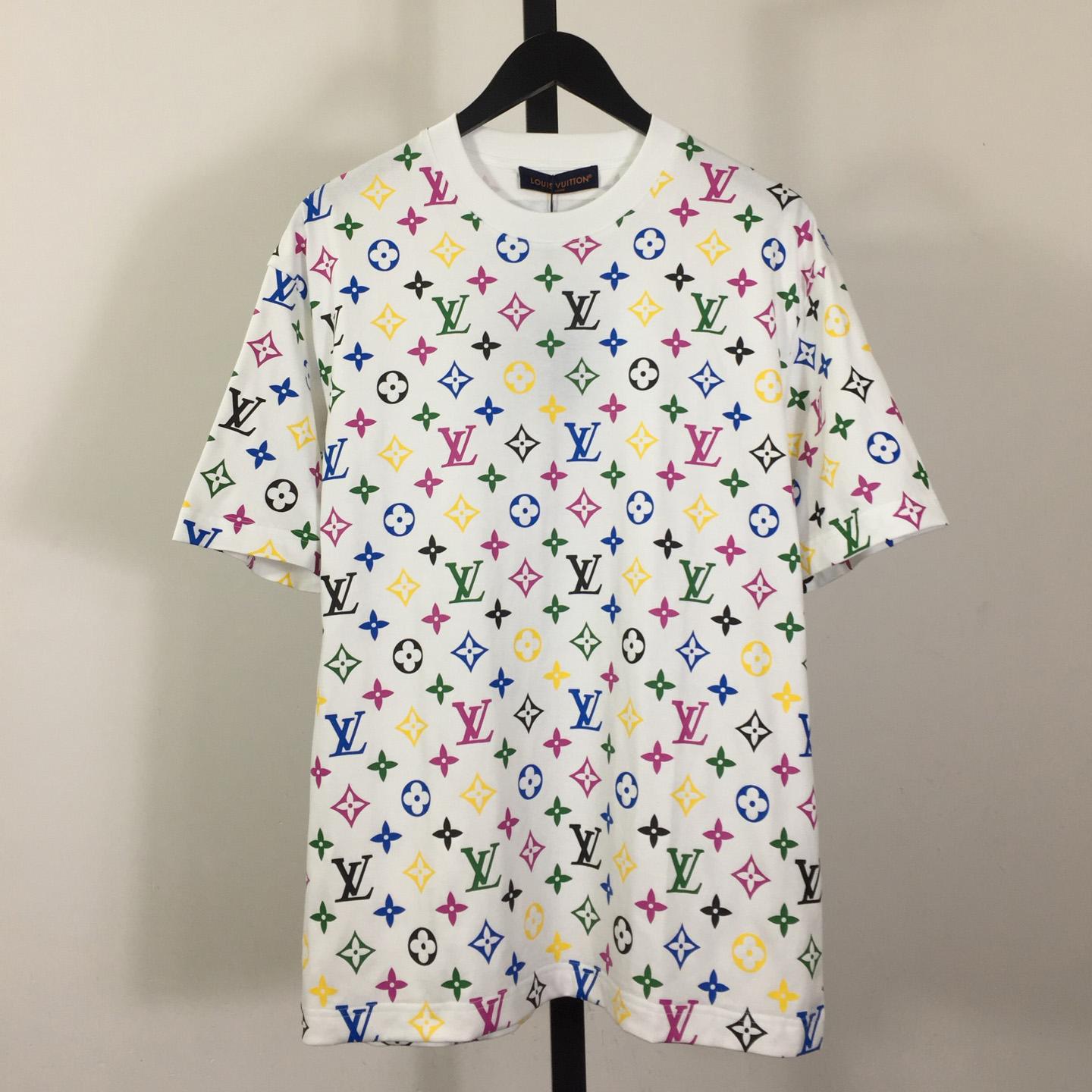 Louis Vuitton Monogram Cotton T-Shirt  - FashionPlug