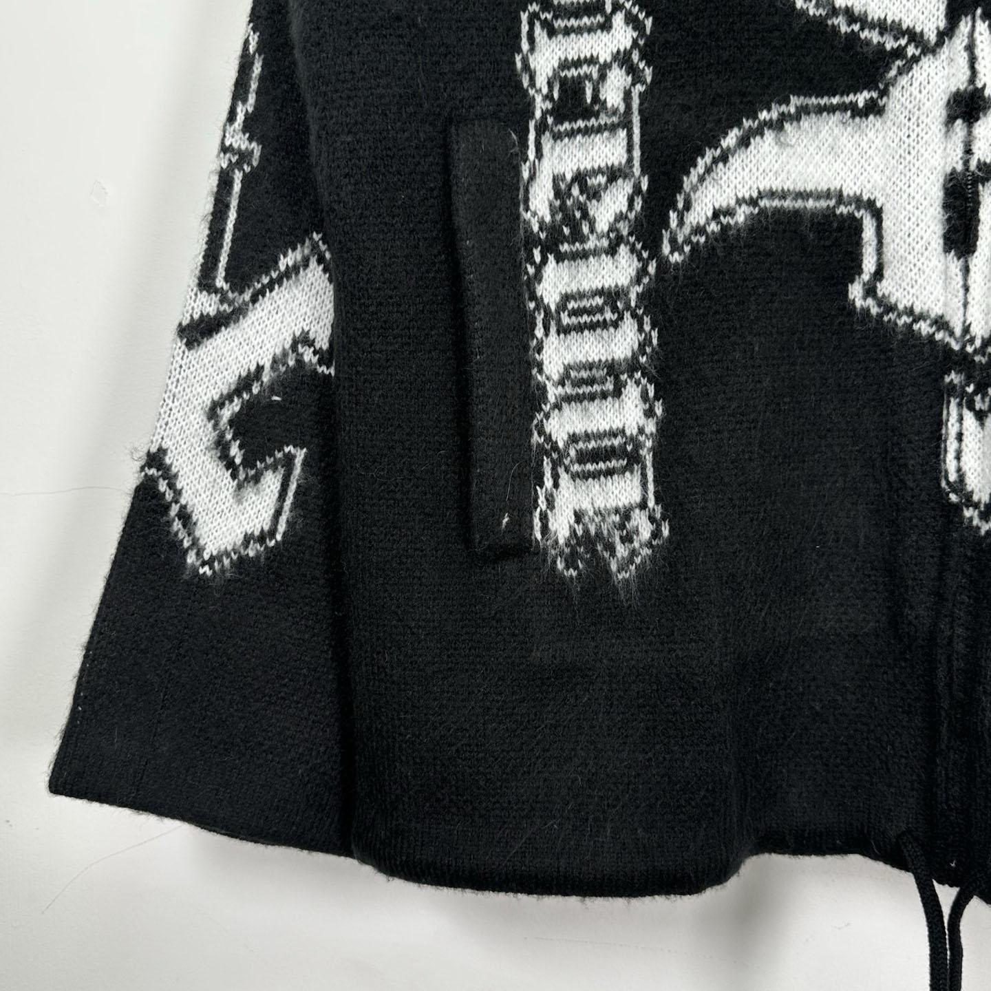  Supreme x Chicago White Sox Zip Up Hooded Sweater 'Black' - FashionPlug