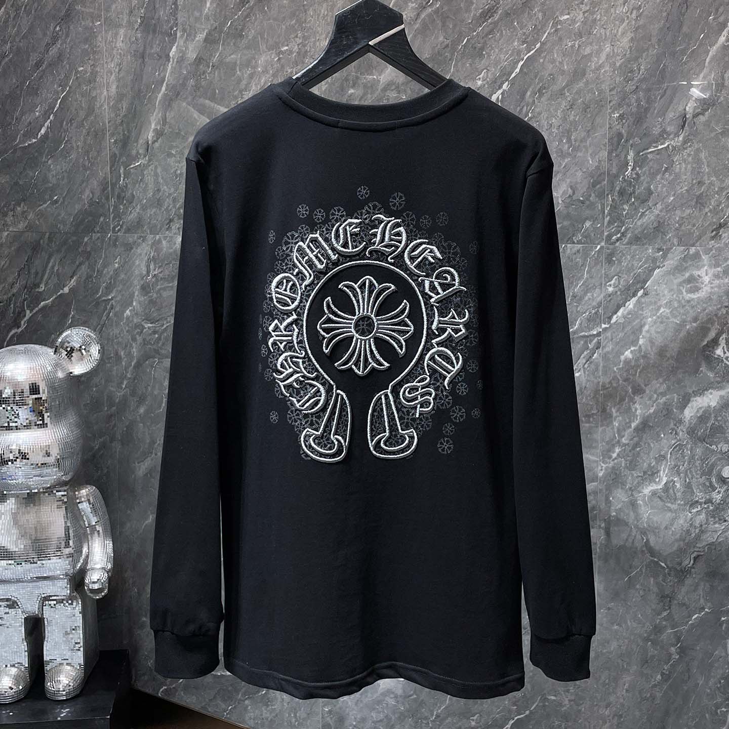 Chrome Hearts Long-sleeve T-shirt  - FashionPlug