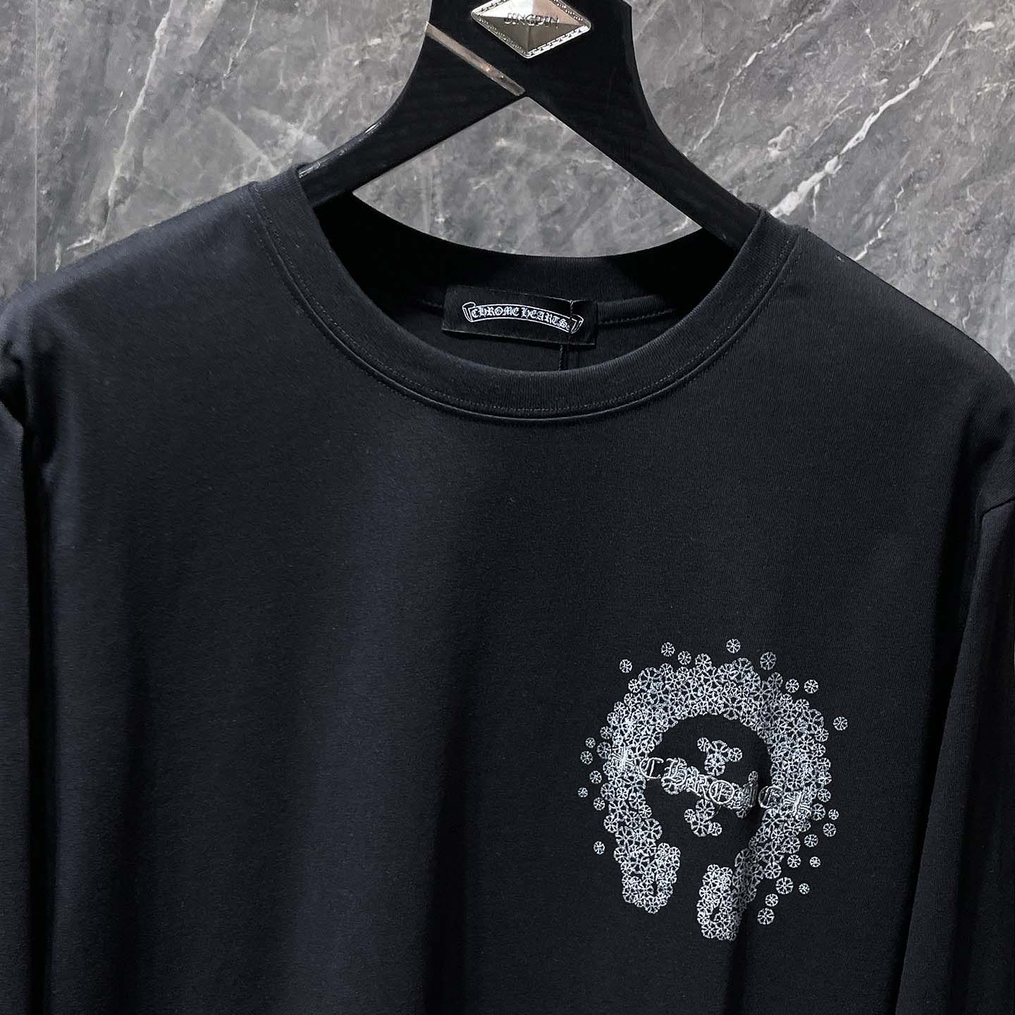 Chrome Hearts Long-sleeve T-shirt  - FashionPlug