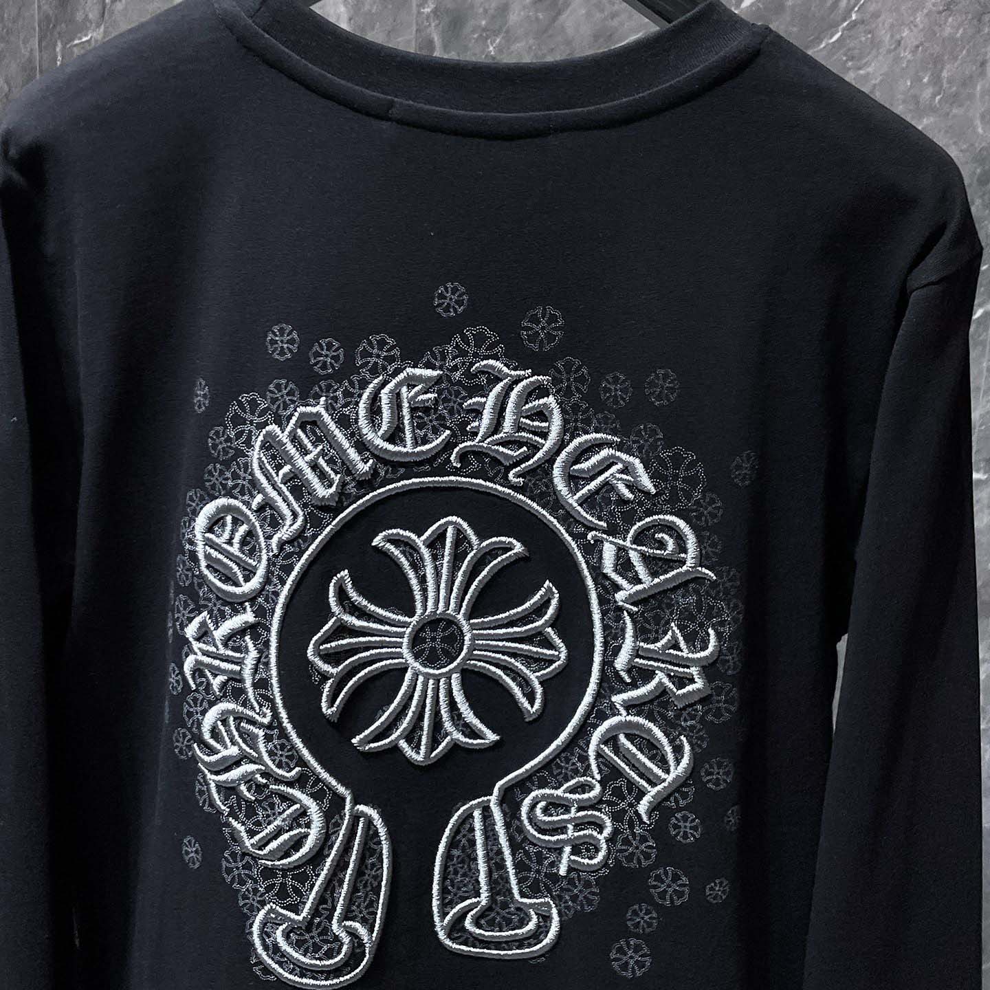 Chrome Hearts Long-sleeve T-shirt  - FashionPlug