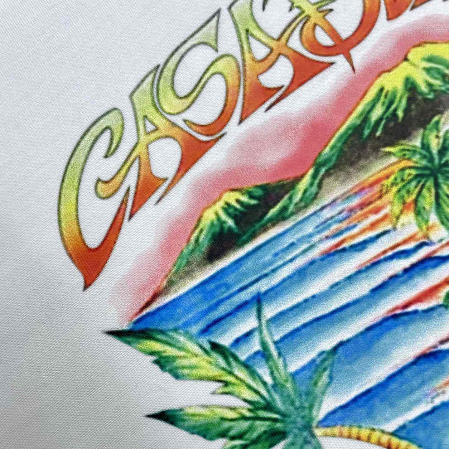 Casablanca White Innocence Triangle T-shirt Regular price C1120 - FashionPlug