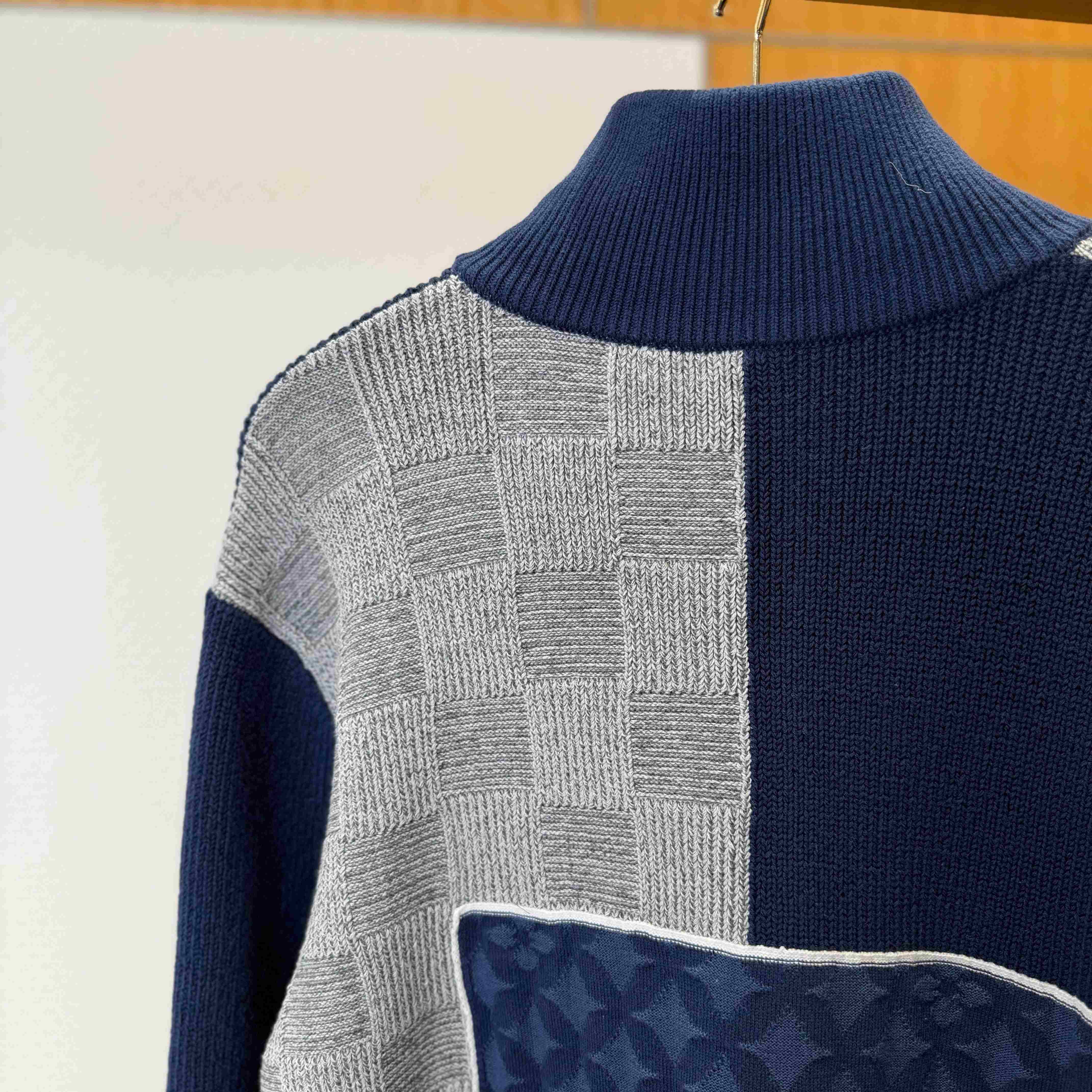 Louis Vuitton Zip Up Patchwork Tracktop 1AIMAA  - FashionPlug