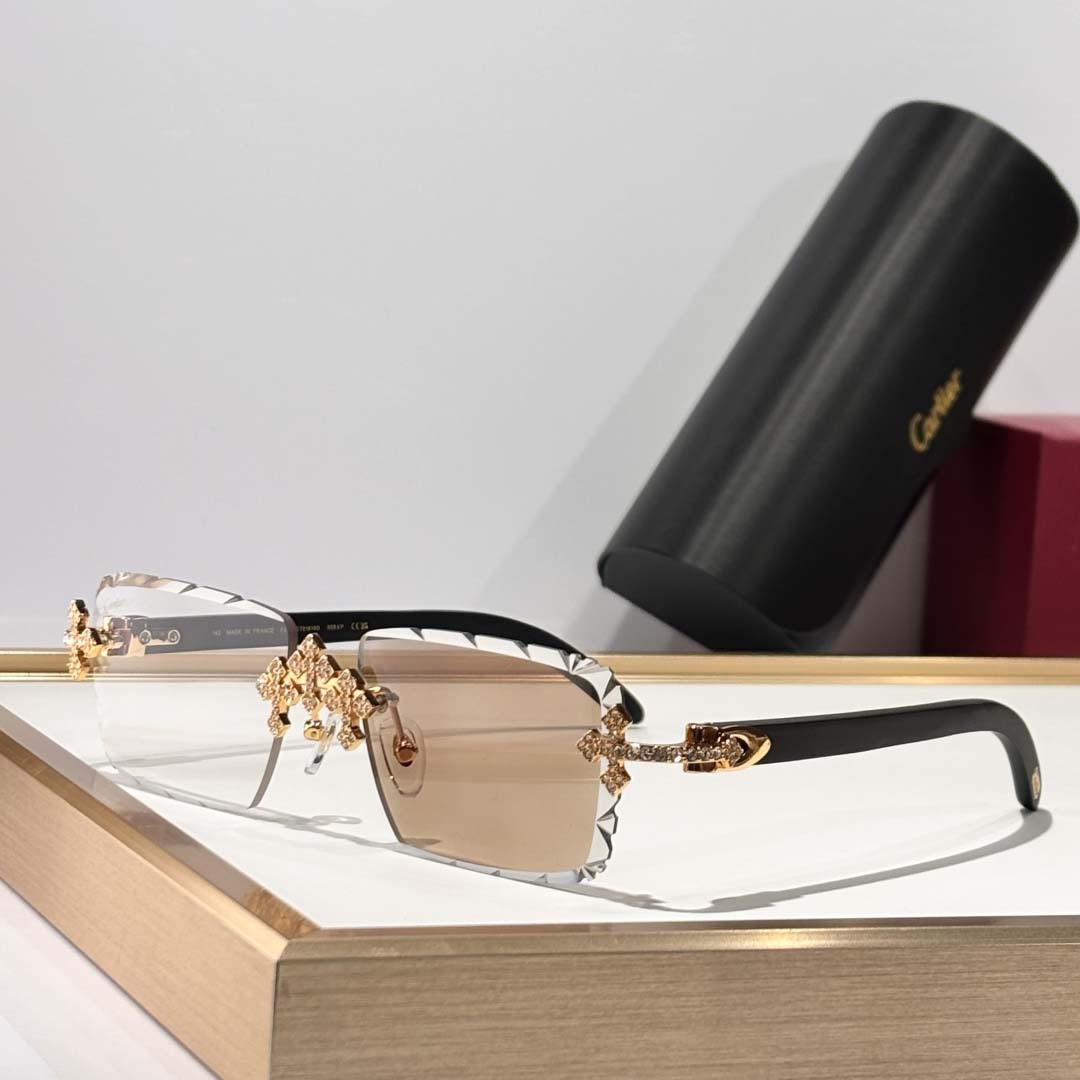 Cartier CT01610 Sunglasses    - FashionPlug