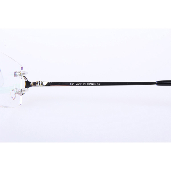 Cartier CT 4193826 Eyeglasses In Silver - FashionPlug