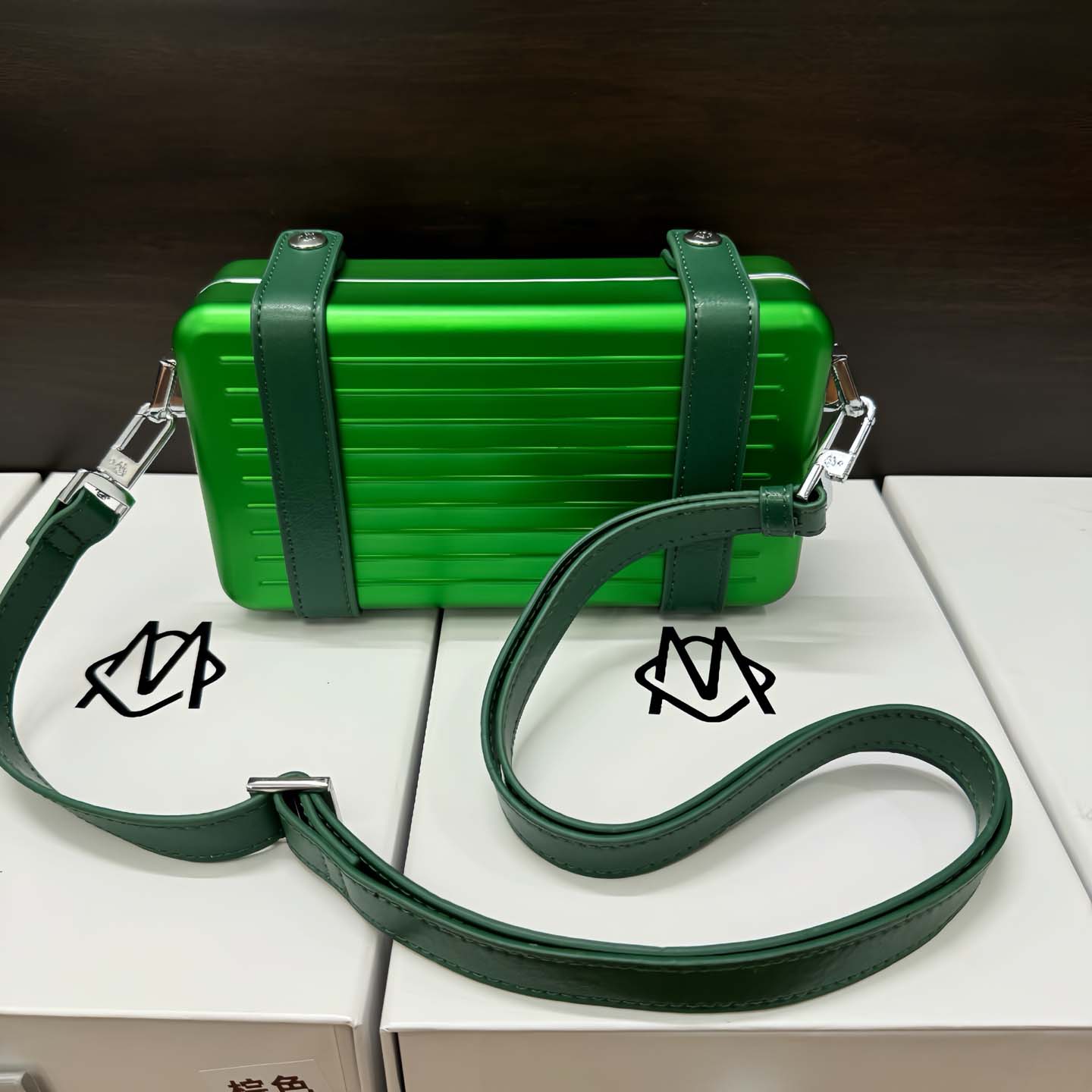 Rimowa Personal Aluminum Cross-Body Bag - FashionPlug