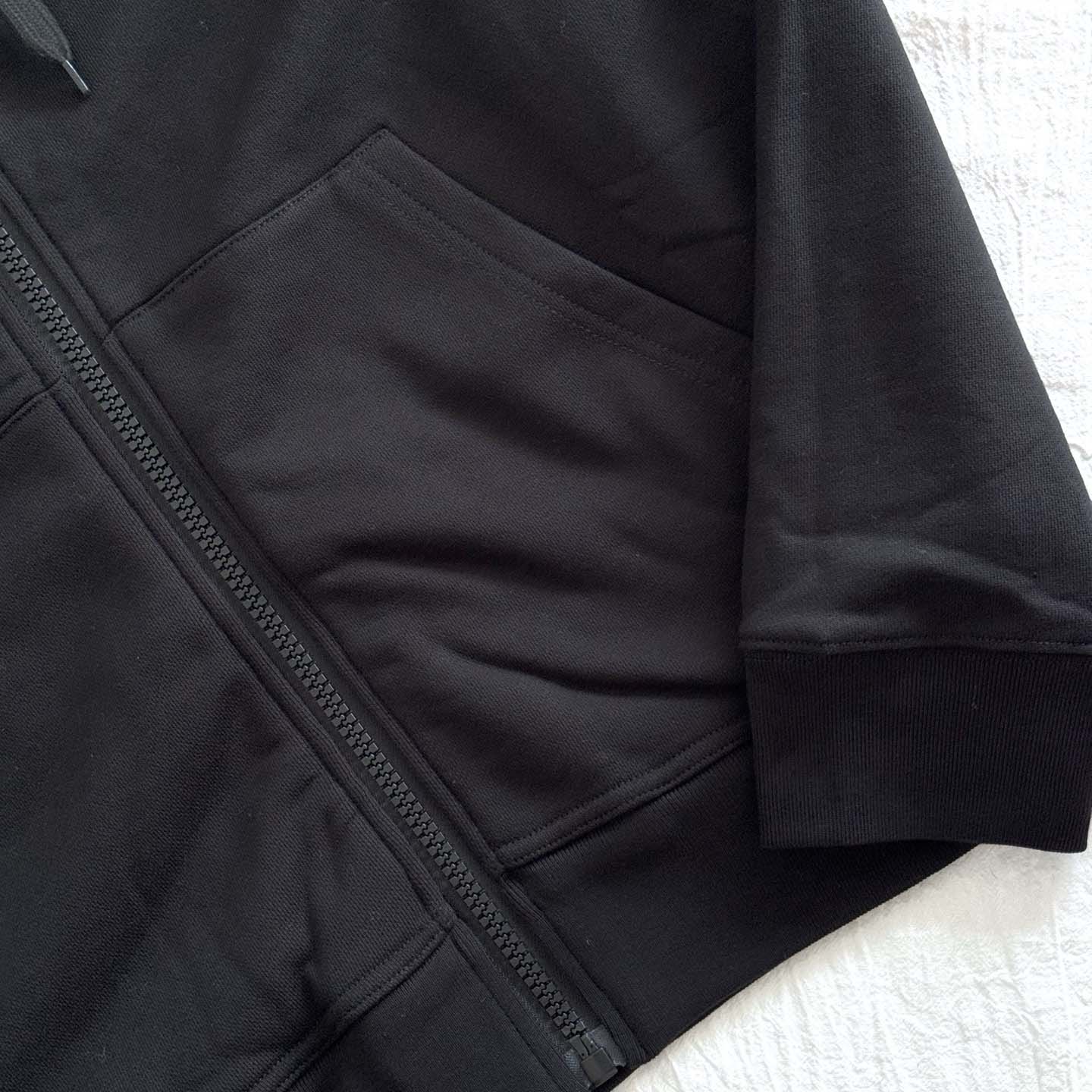 Burberry Hove Check Embroidery Logo Zip Hoodie  - FashionPlug