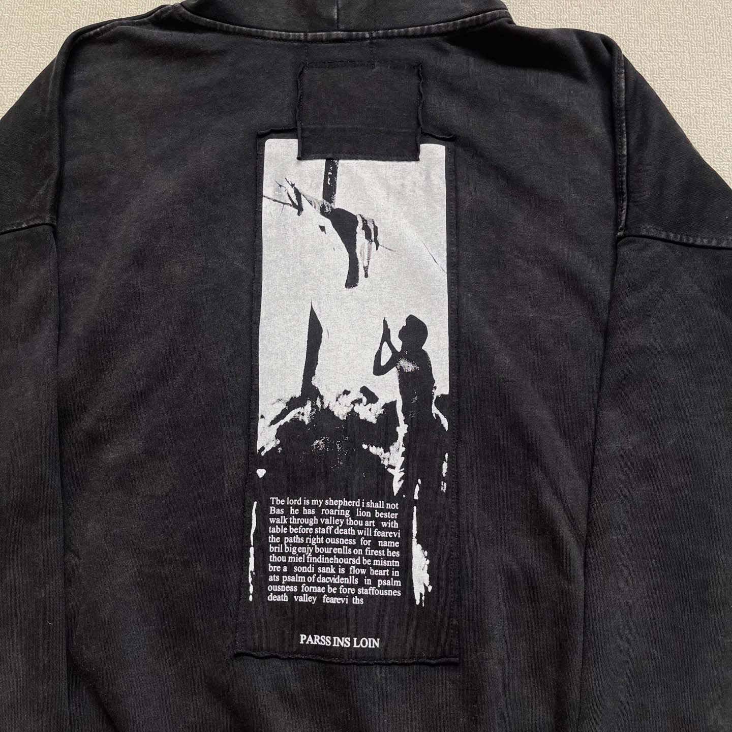 Enfants Riches Déprimés  Artist Defends Baggy Assemblage Zip Hoodie 'Faded Black' - FashionPlug