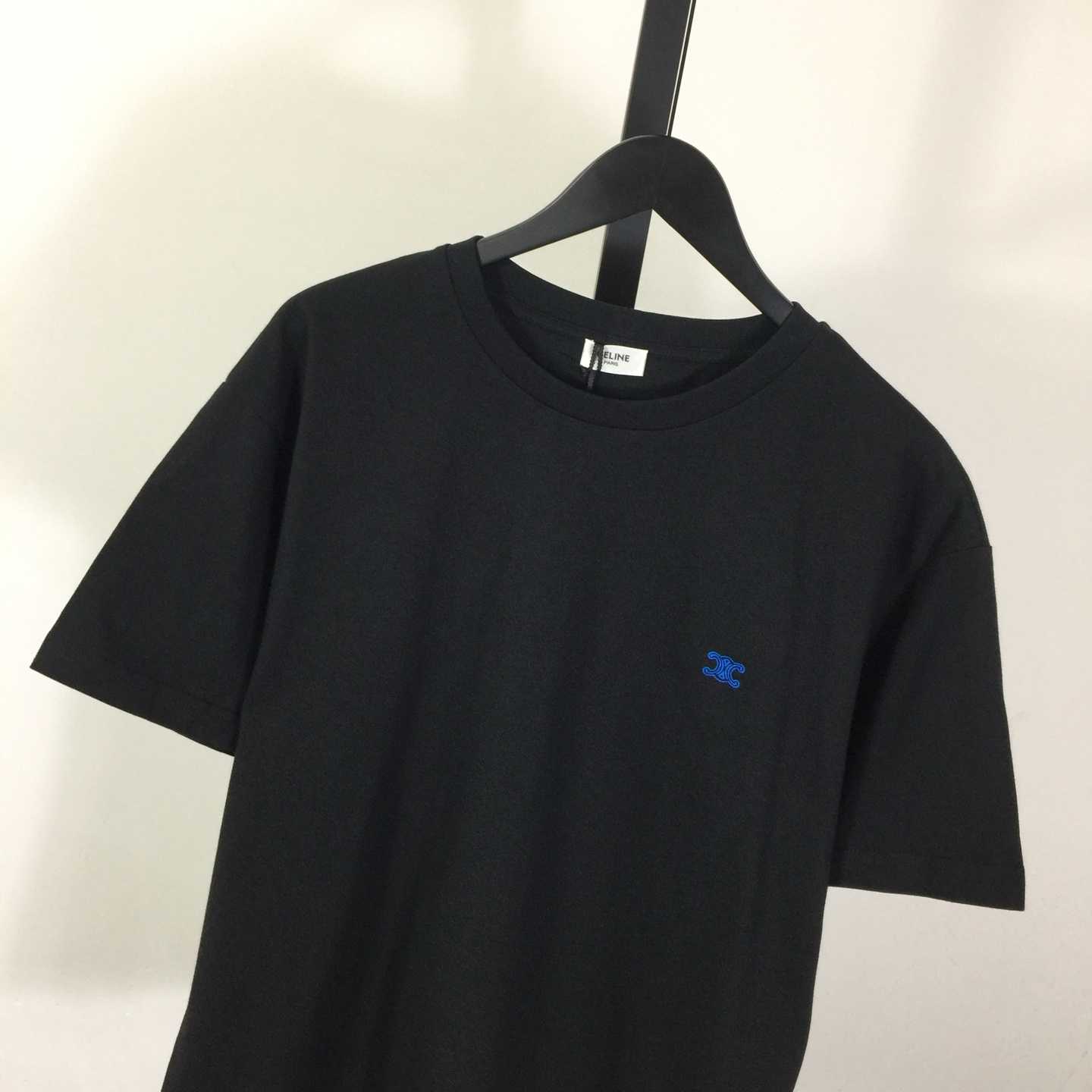 Celine Loose T-shirt In Cotton Jersey - FashionPlug