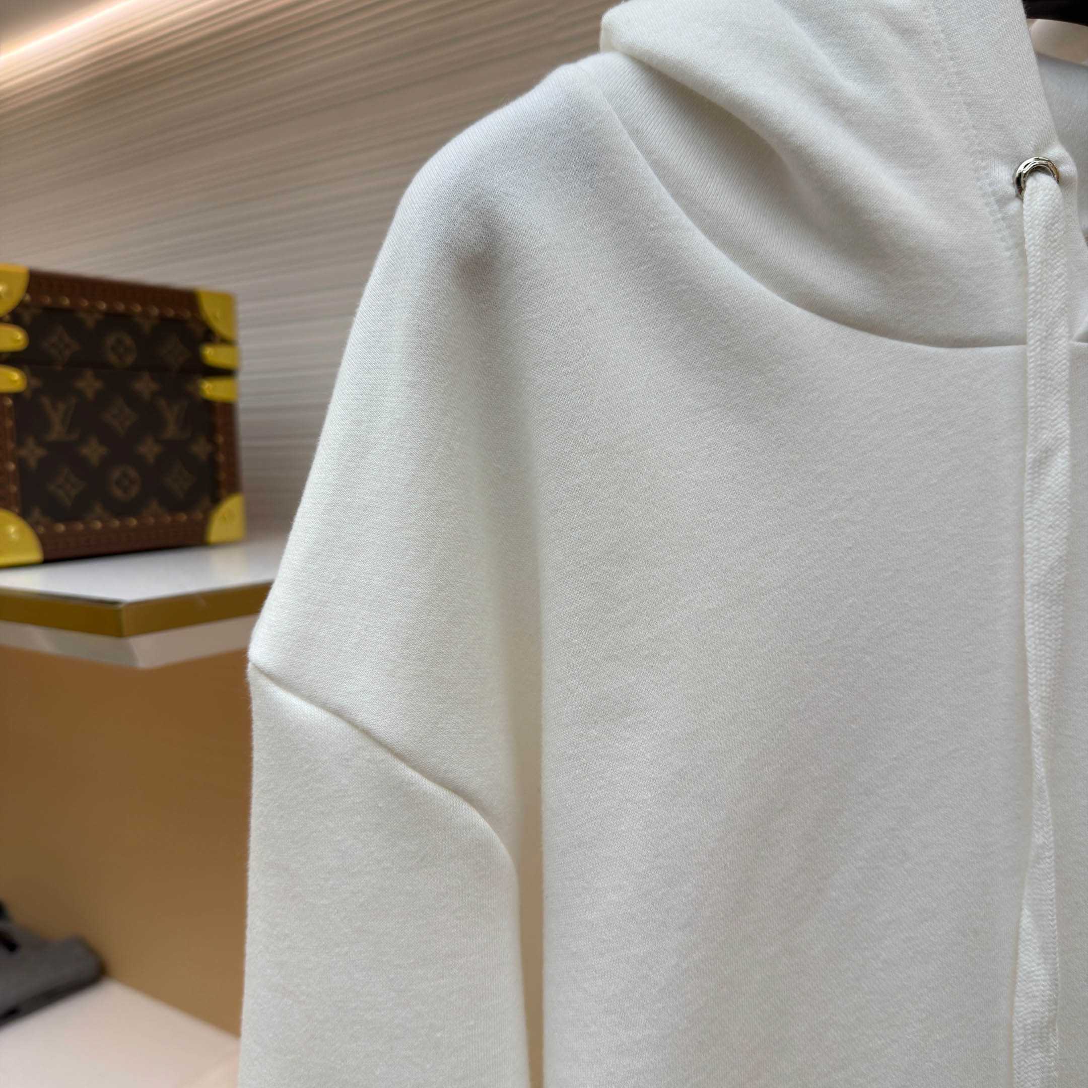 Chrome Hearts Pink Horseshoe Floral Sleeve Pullover Hoodie - FashionPlug