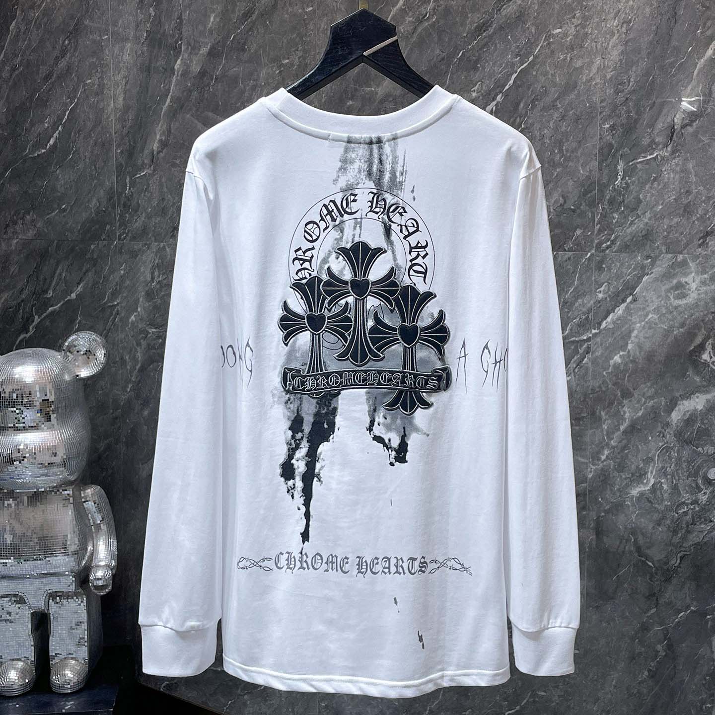 Chrome Hearts Long-sleeve T-shirt  - FashionPlug