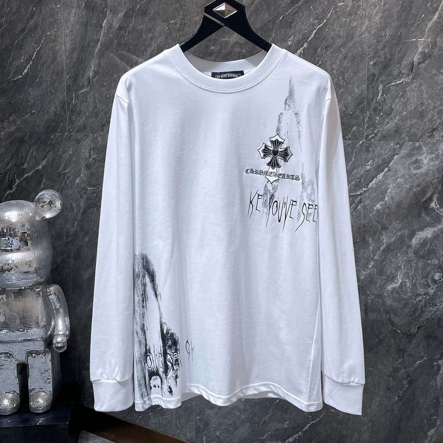 Chrome Hearts Long-sleeve T-shirt  - FashionPlug